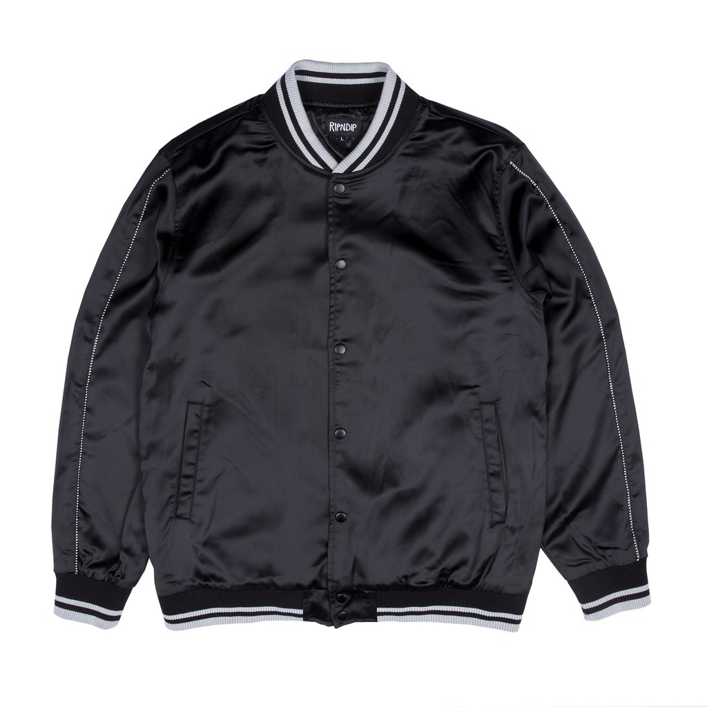  Share Some Love Satin Jacket (Black)、mySite、merchandisen