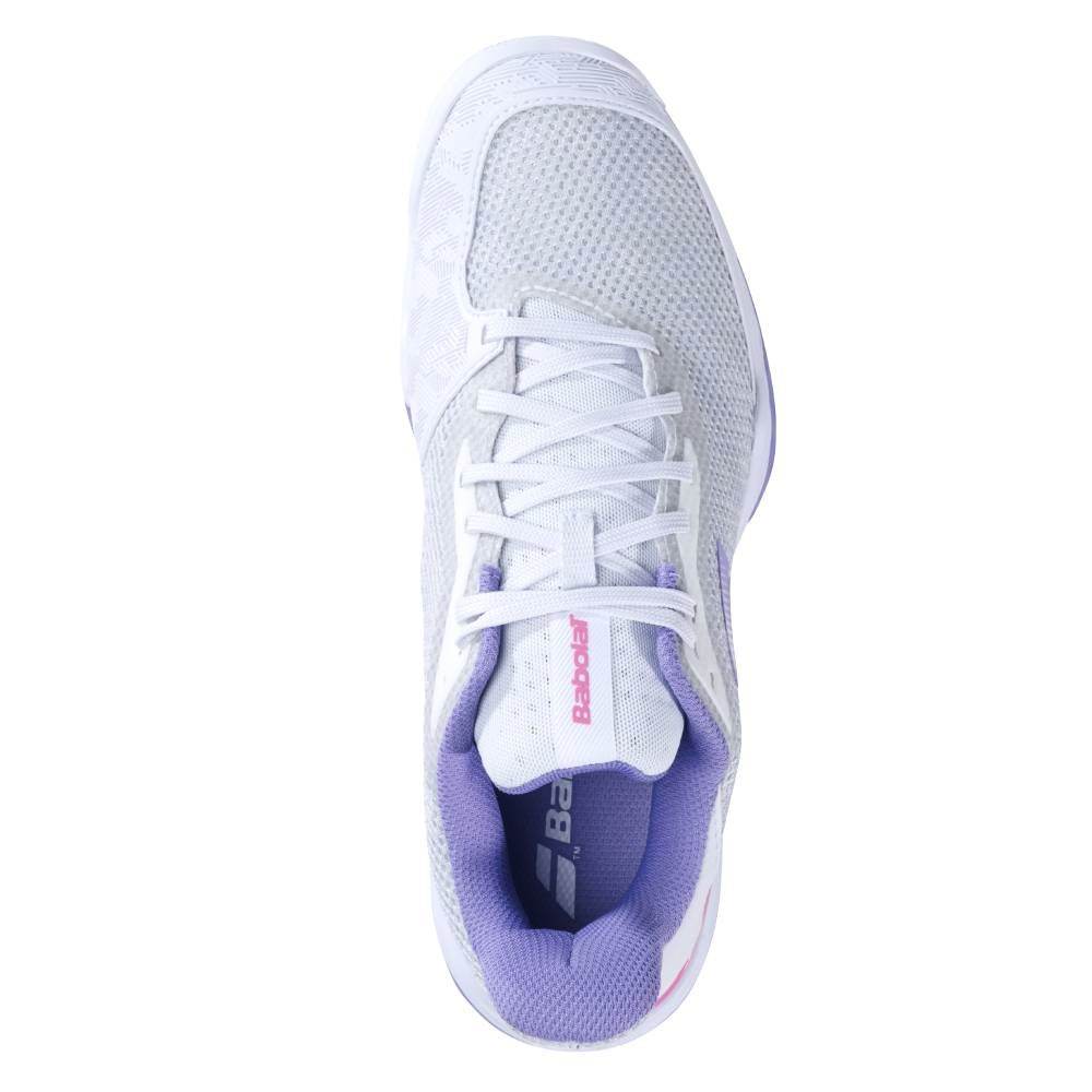 Babolat Jet Tere AC Women's Tennis Shoe (White/Purple)