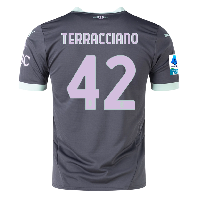 Puma AC Milan Filippo Terracciano Third Jersey w/ Serie A Patch 24/25 (Shadow Gray/Fresh Mint)、mySite、shPuma AC Milan Filippo Terracciano Third Jersey w/ Serie A Patch 24/25 (Shadow Gray/Fresh Mint)、mySite、glenpowelloop_name