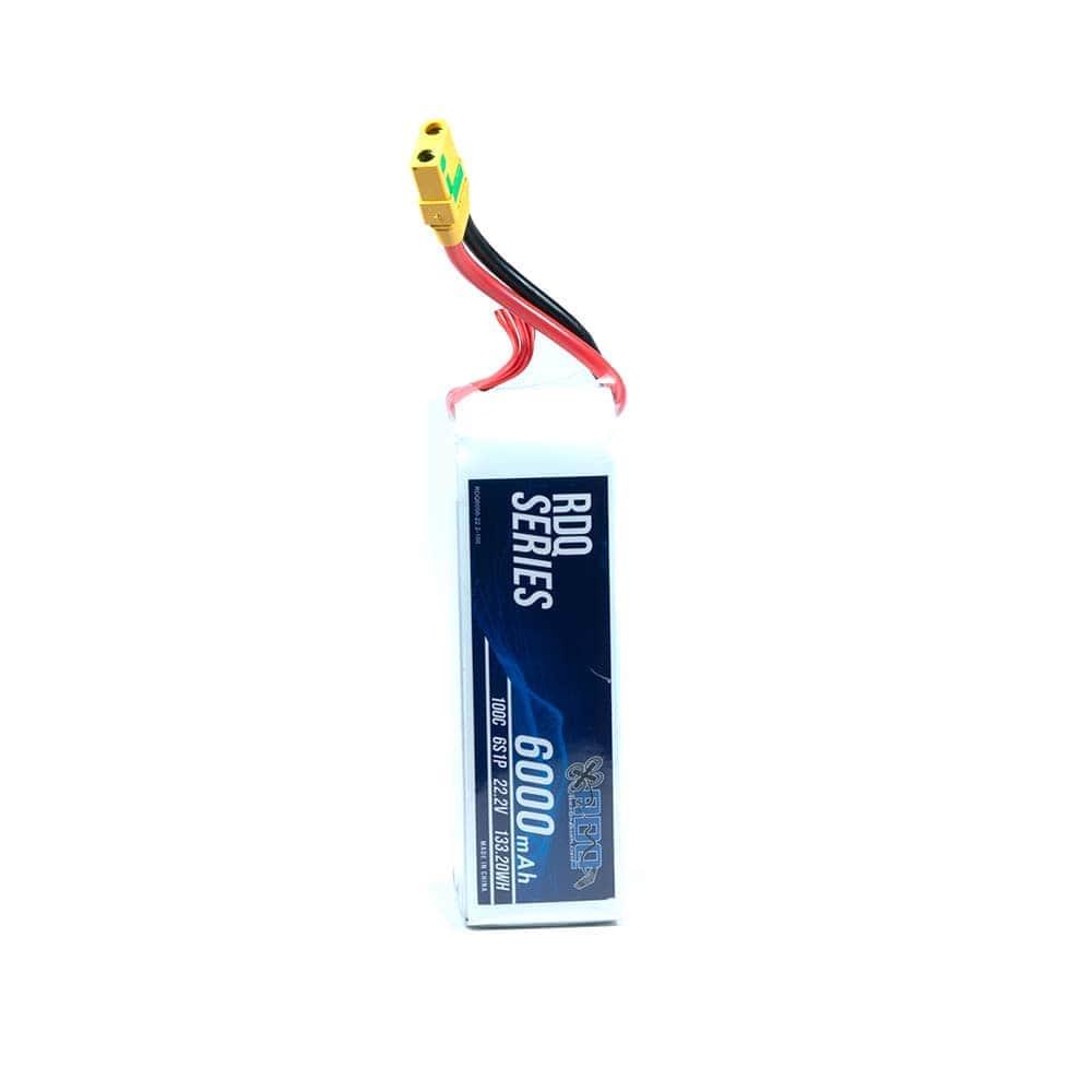  RDQ Series 22.2V 6S 6000mAh 100C LiPo Battery - XT90 Anti Spark、mySite、merchandisen
