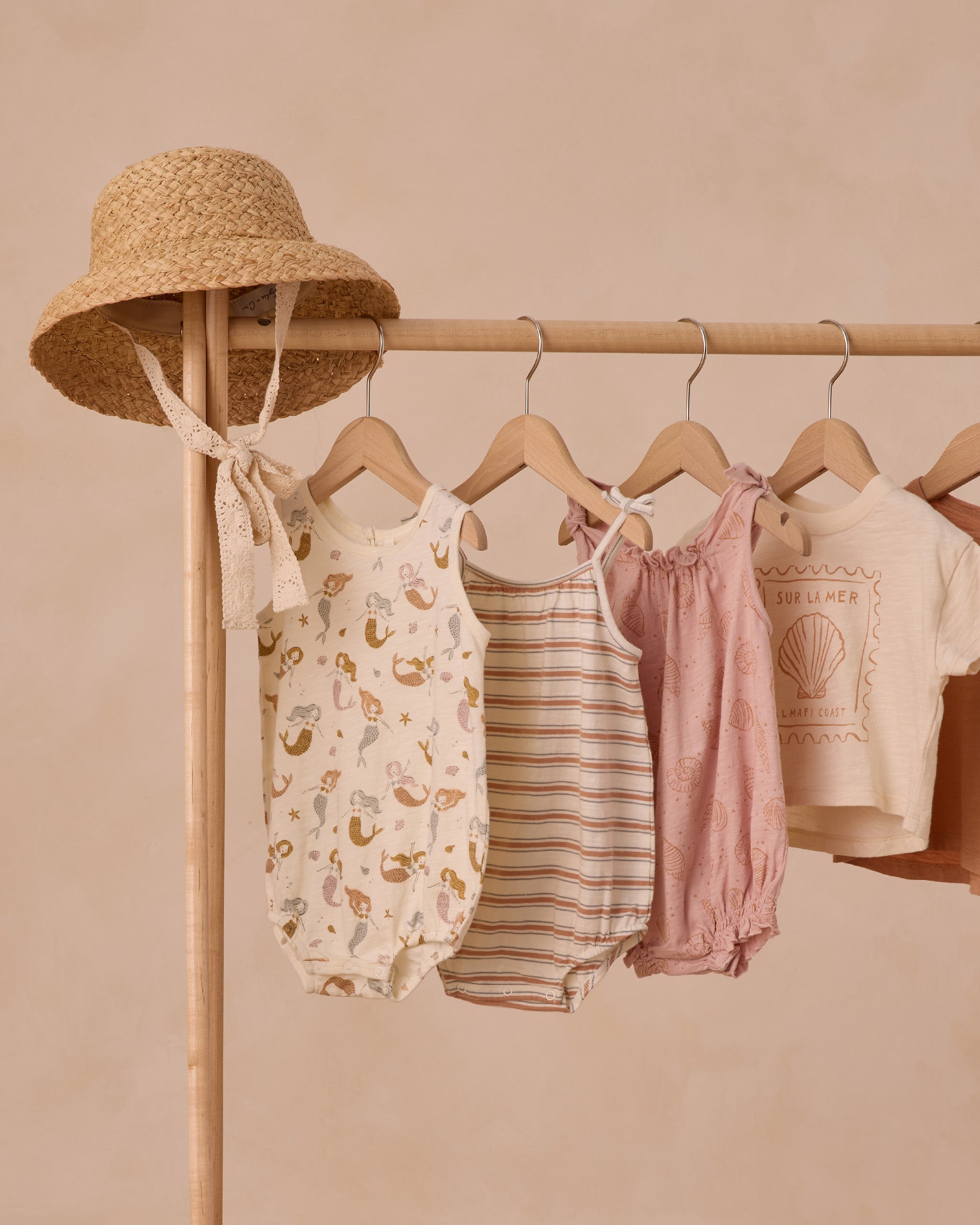  Nala Romper || Grapefruit Stripe、mySite、layawaytickets