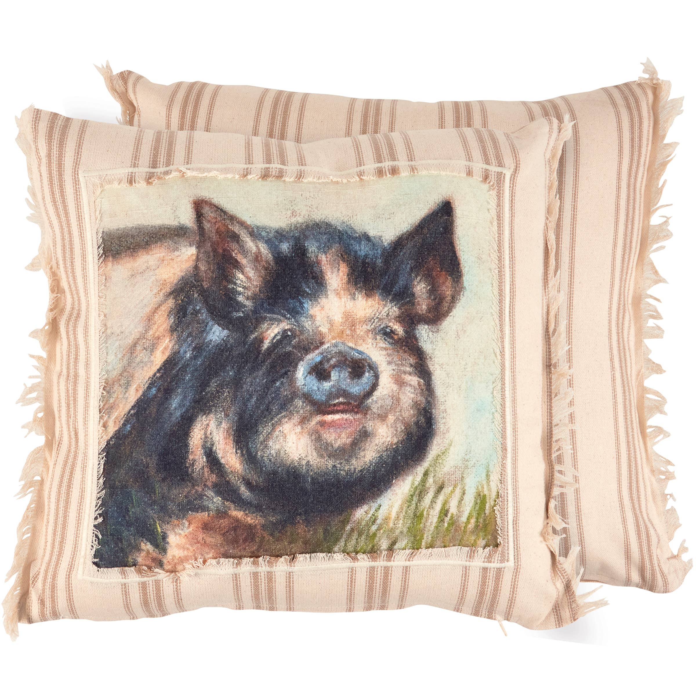 Kune Kune Pig Pillow-Primitives by Kathy、mySite、g9winljtr