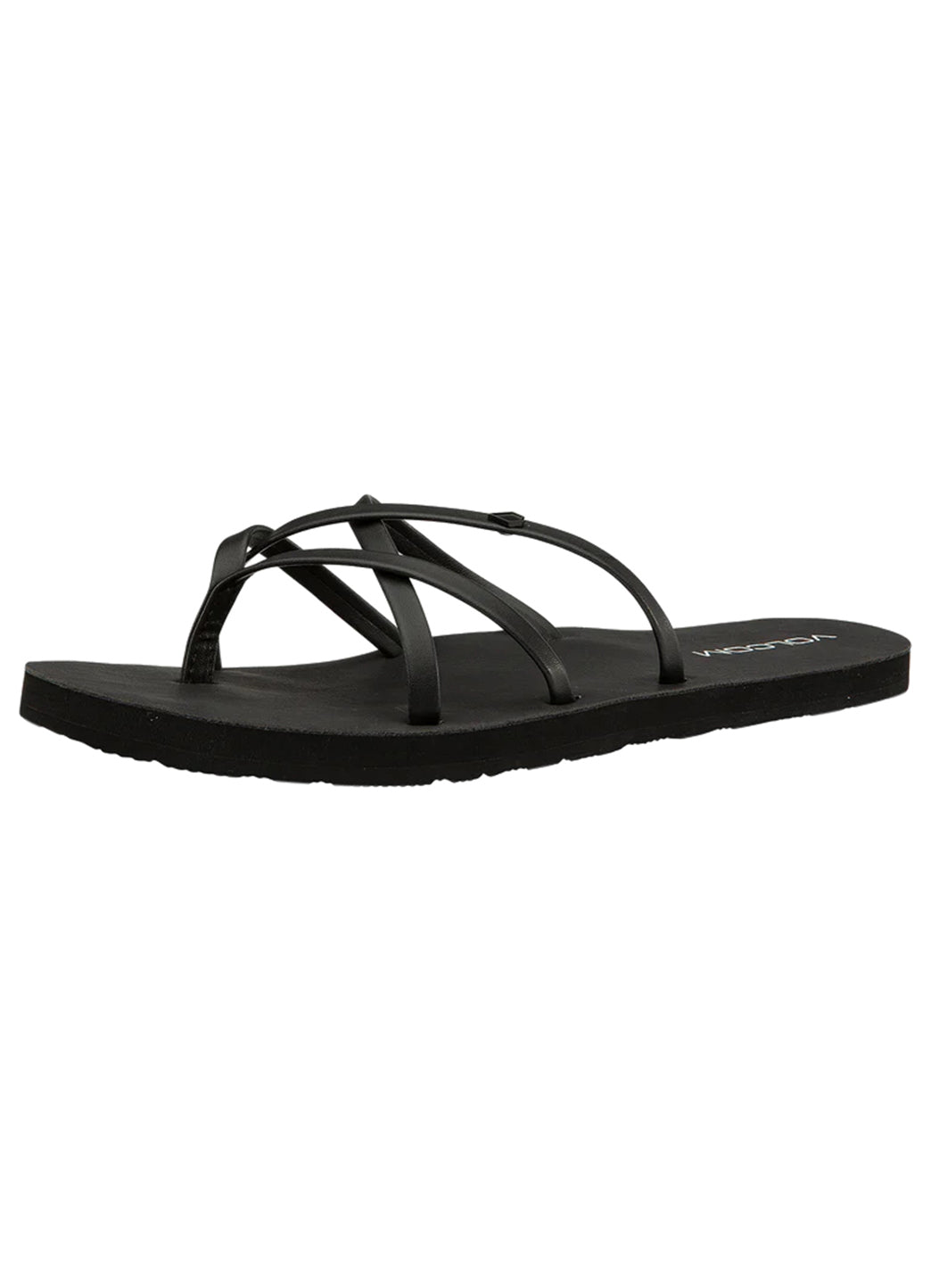 Volcom Women's New School II Flip Flops、mySite、noshort