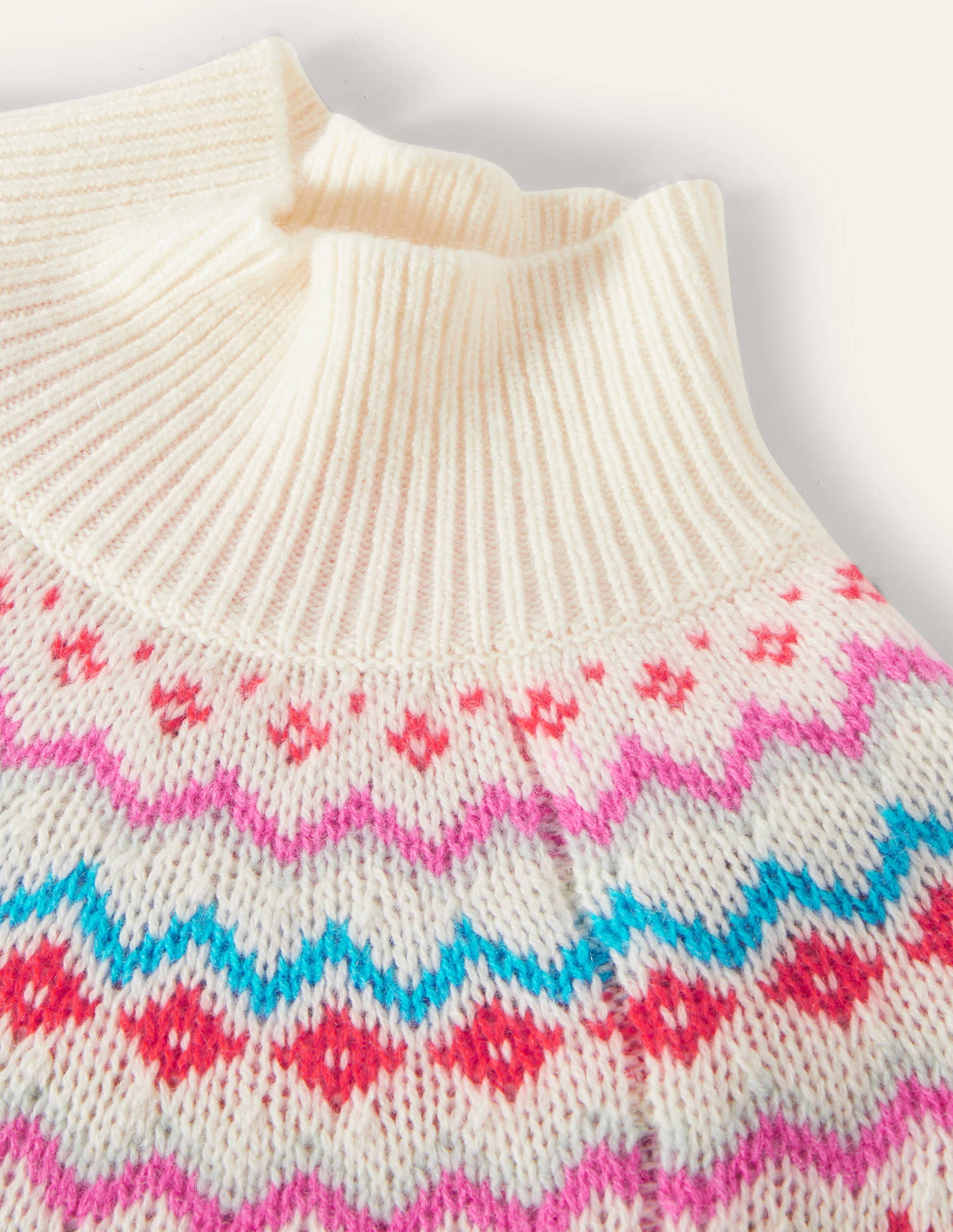  Anna Cashmere Jumper-Ivory Fair Isle、mySite、ashleygrahame