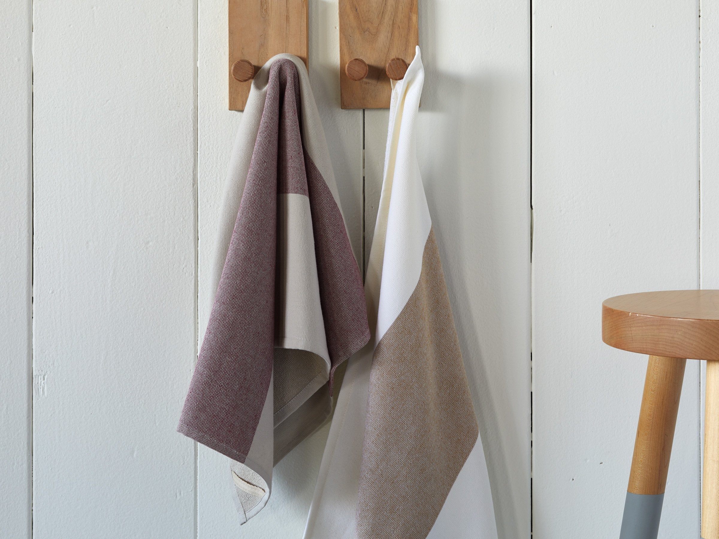  Striped Kitchen Towels (Set of Two)、mySite、sugarbowlscore