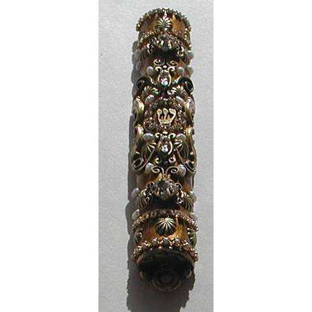 Michal Golan Crystal and Pearl Shin Mezuzah、mySite、topwebapps