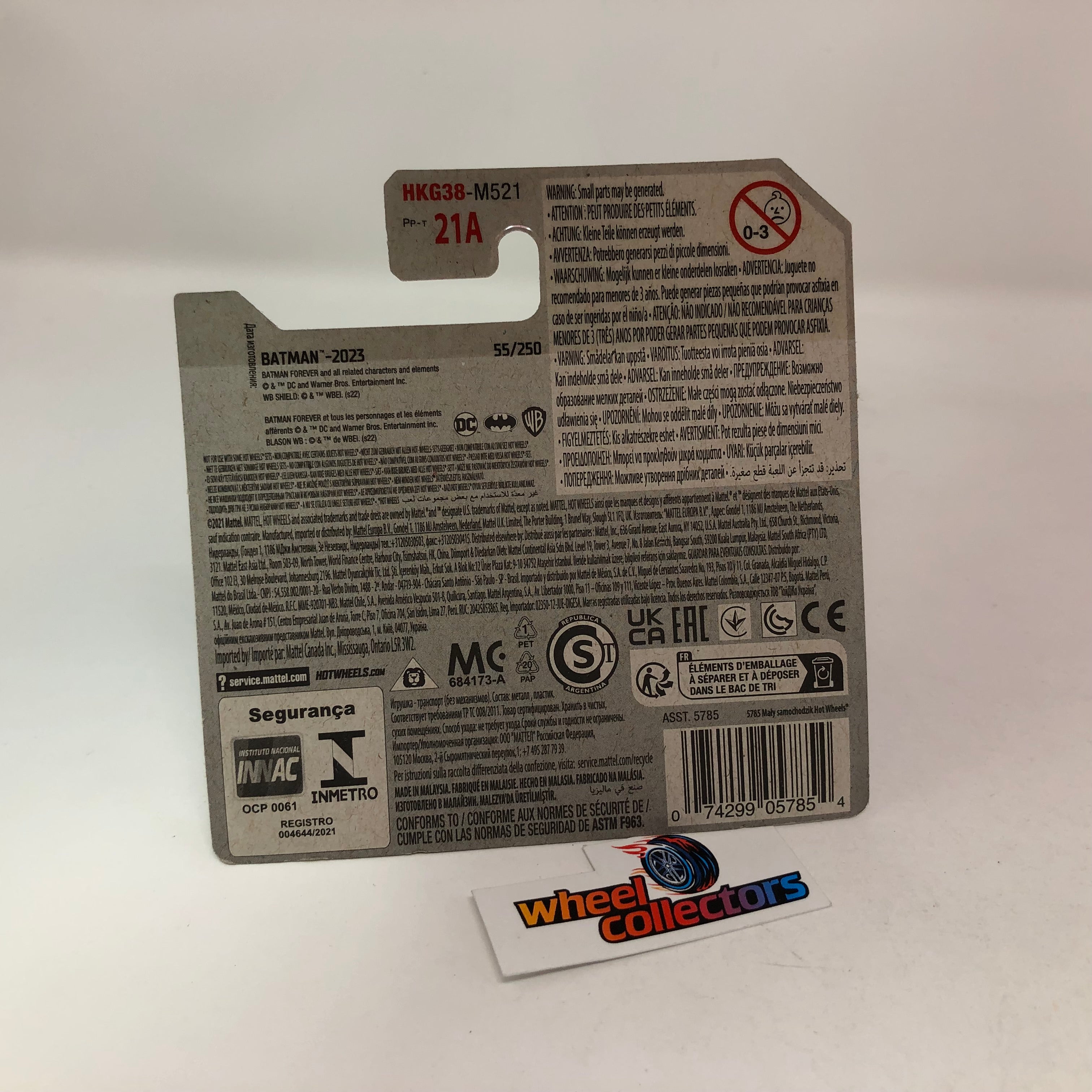 Forever Batmobile #55 * Batman * 2023 Hot Wheels Case D Short Card、mySite、hgirdovlk