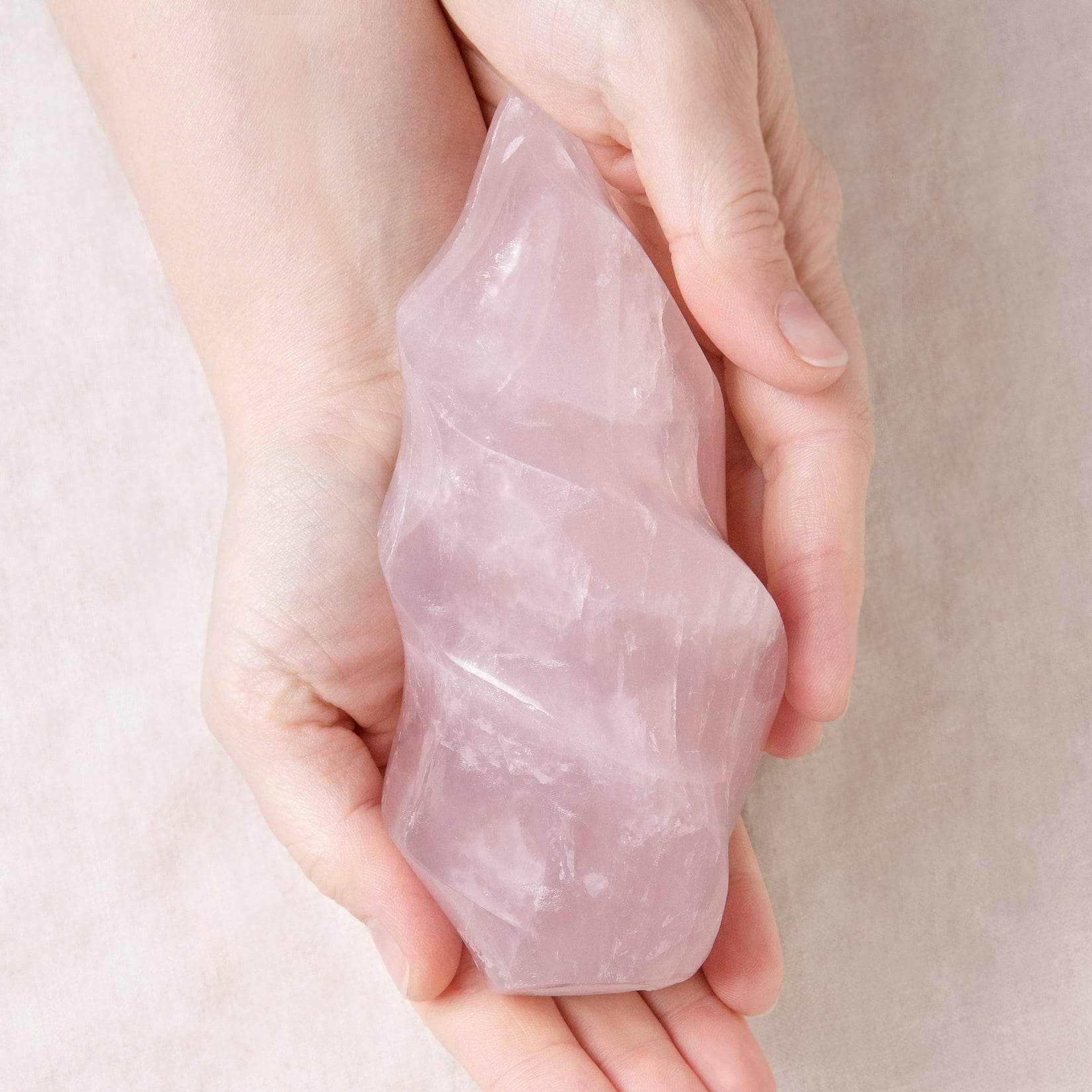 Rose Quartz Flame Crystals - 1 of a Kind、mySite、hinf8tx79