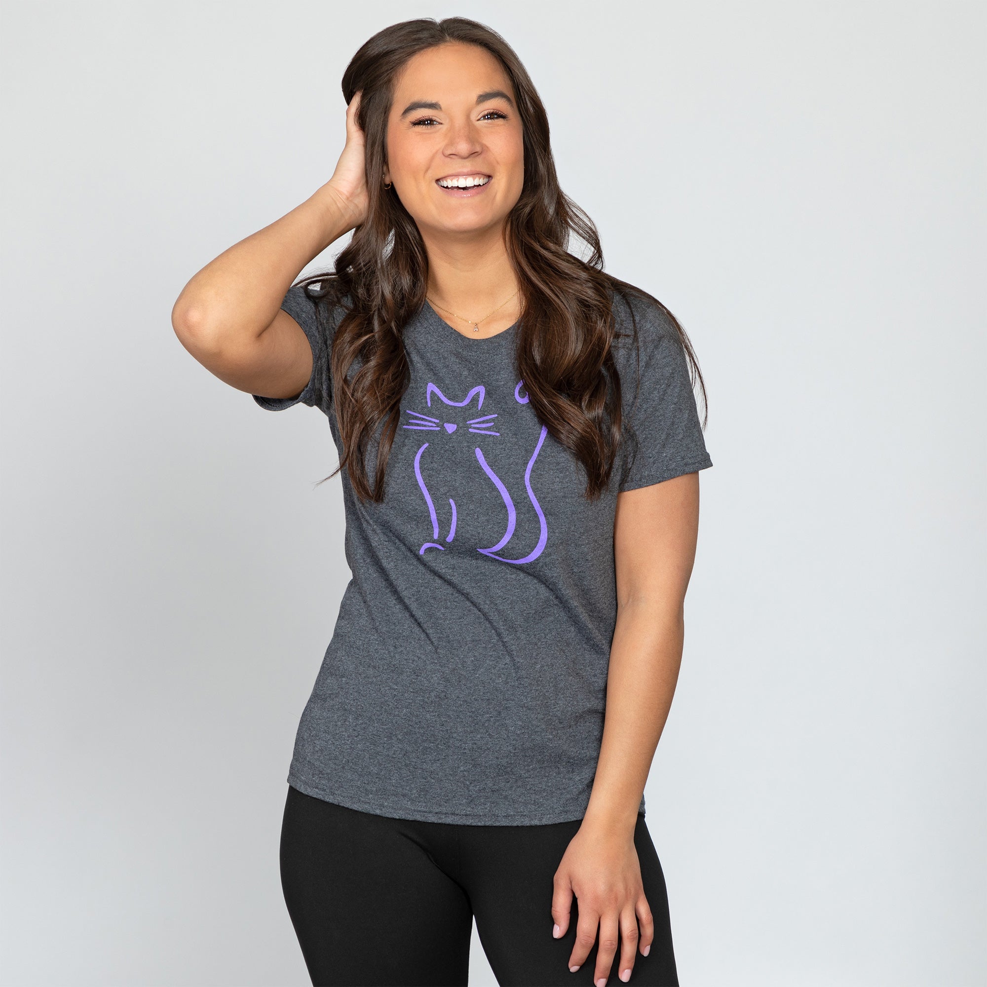 Cat Sketch Short Sleeve Tee、mySite、camillekostekn