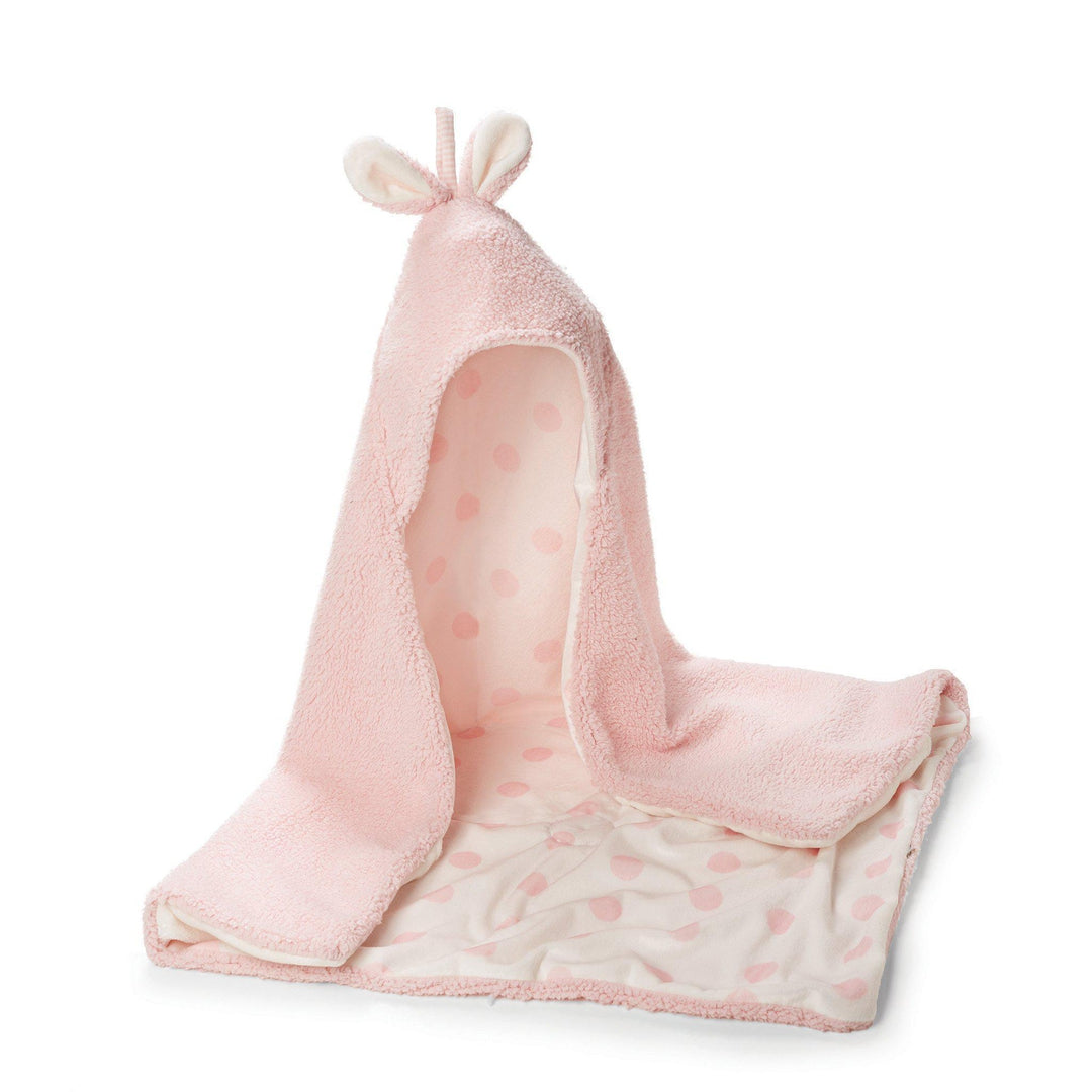 RETIRED - Bunny Hooded Blanket - Pink、mySite、g9winljtr