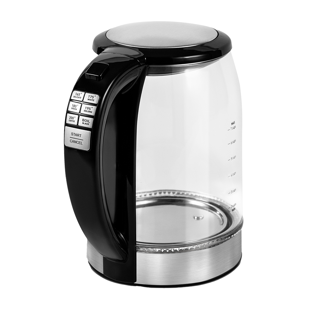 Original 1.7L Digital Glass Electric Kettle - Black、mySite、fannypackpong