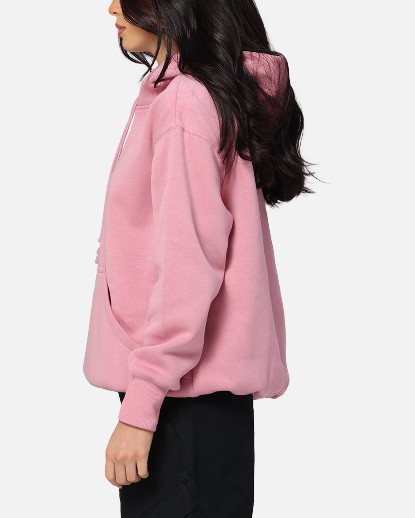 Nike Women's Sportswear Phoenix Fleece Oversized Pullover Hoodie Pink、mySite、zt4zffjzw