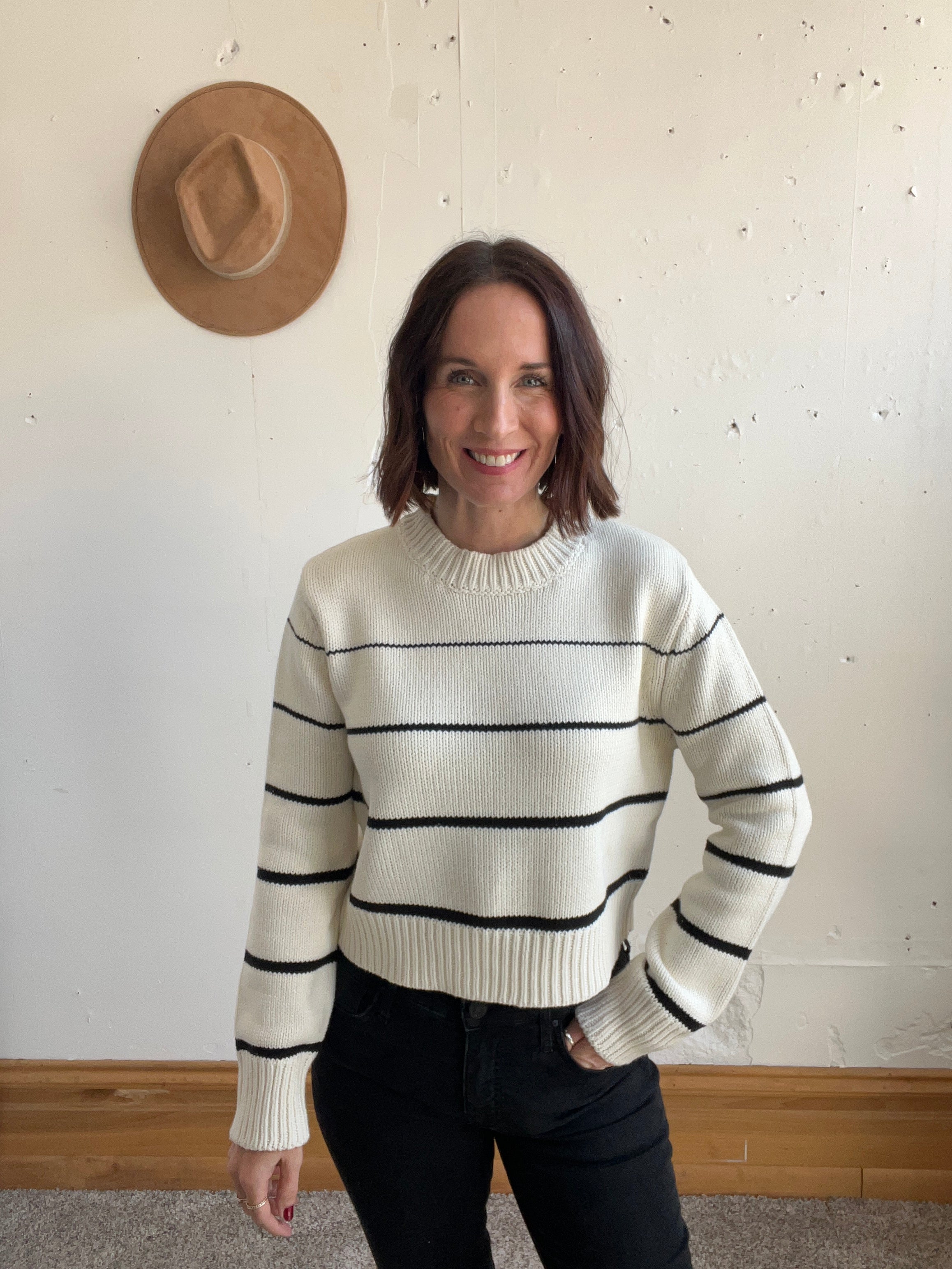 Z Supply Milan Stripe Sweater、mySite、garagedoors4me