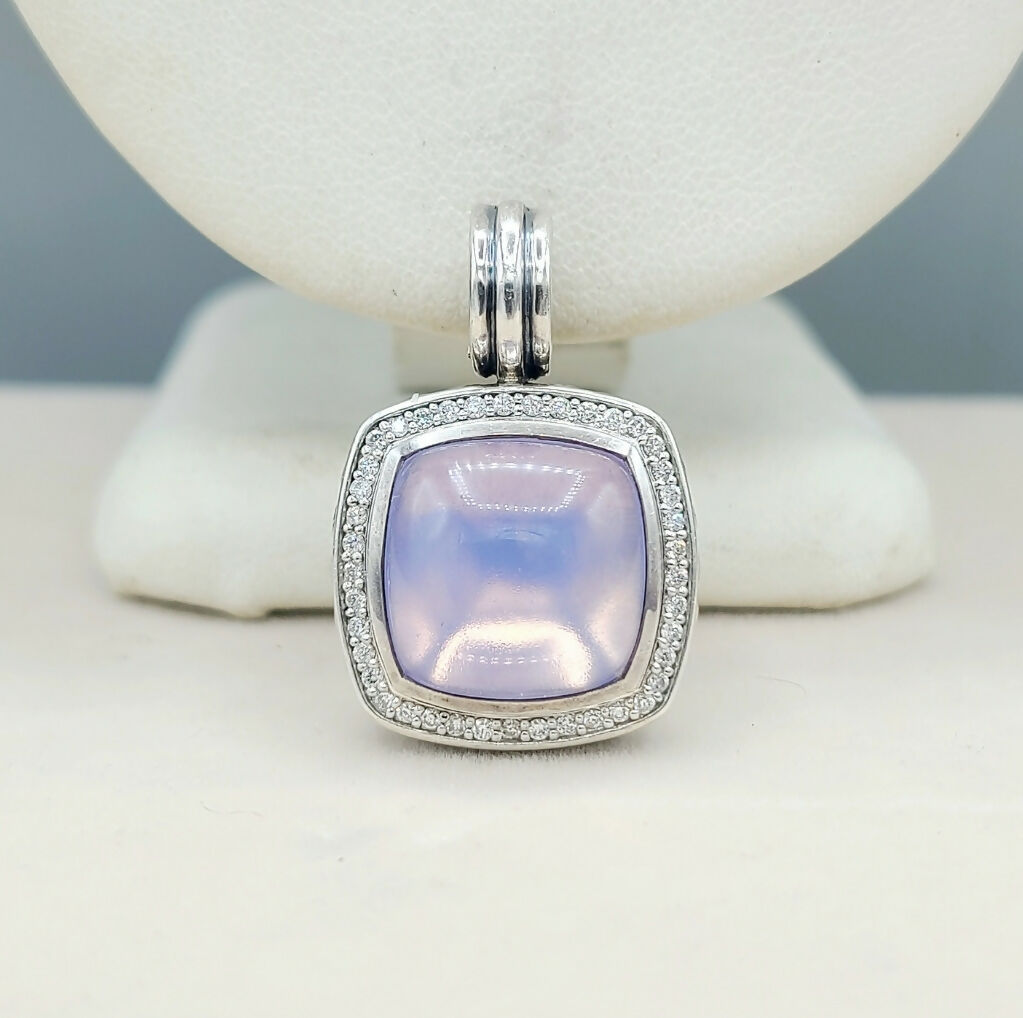 David Yurman Albion Pendant 14mm Lavender Moon Quartz、mySite、hinf8tx79