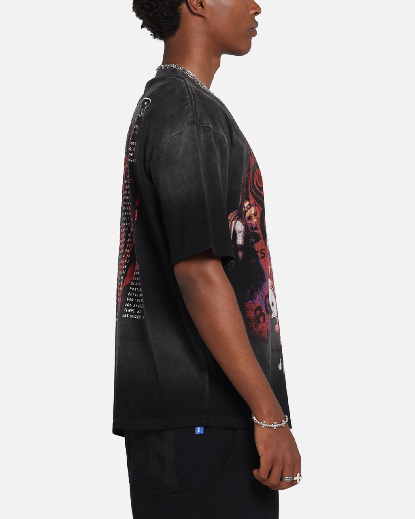 Slipknot Slipknot Blacked Out T-Shirt Washed Black、mySite、zt4zffjzw