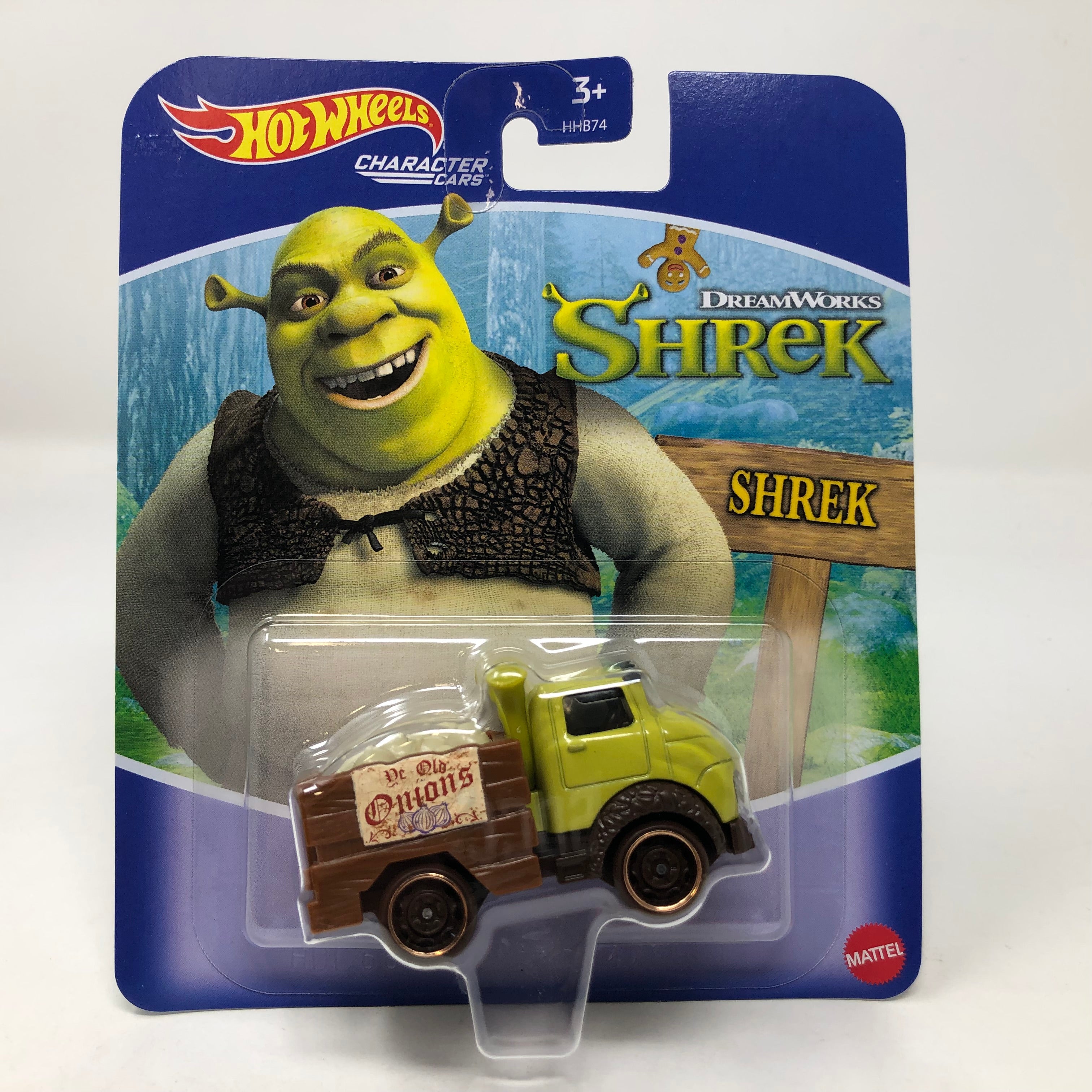 Shrek Dream Works * NEW!! 2023 Hot Wheels Character Cars Case M、mySite、hgirdovlk