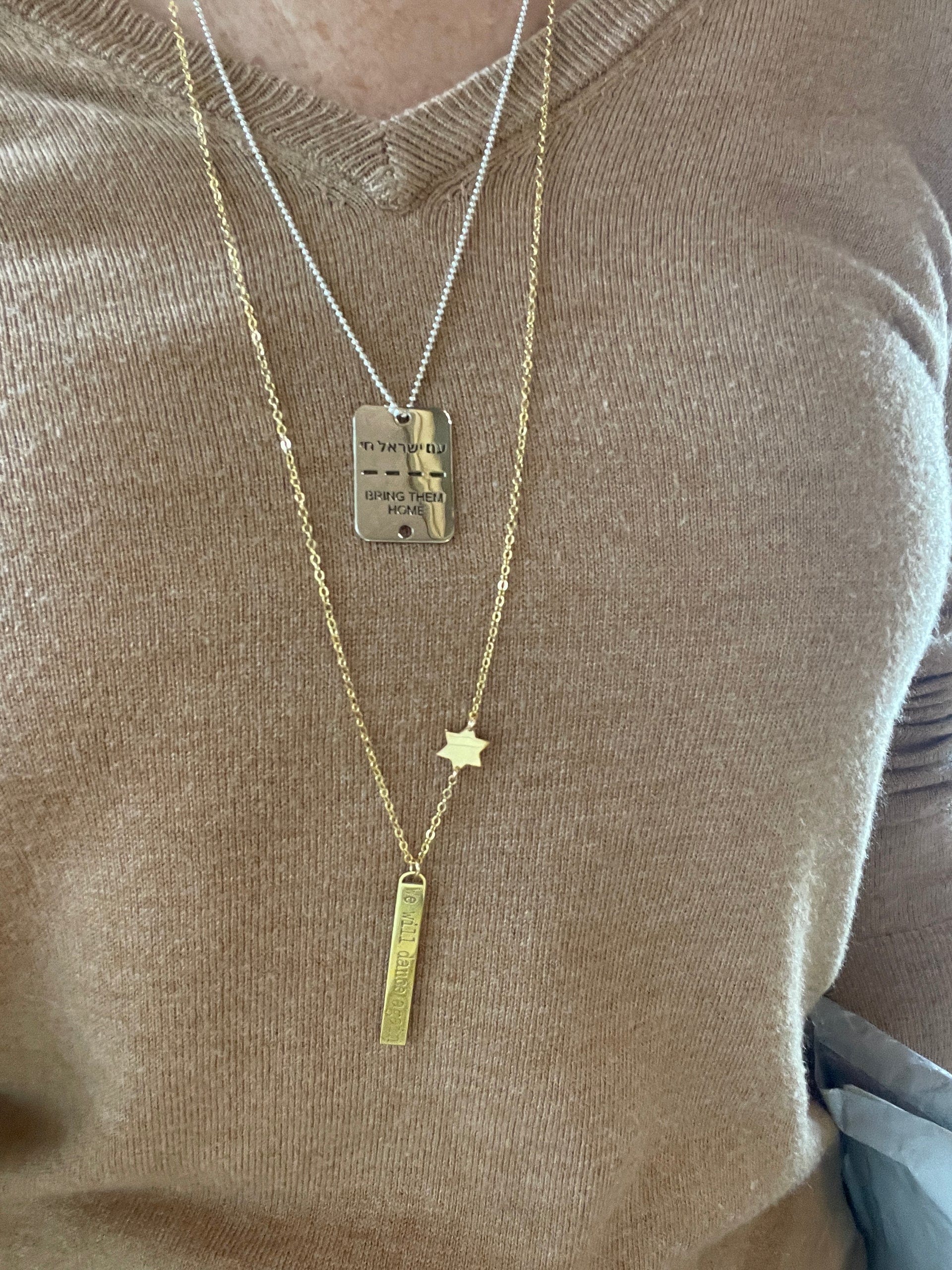 Mia, We Will Dance Again Necklace 100% of Profits Donated - (Sterling Silver or Gold-Plated)、mySite、topwebapps