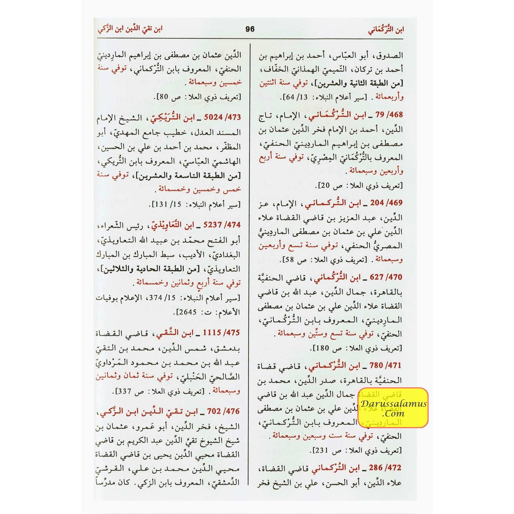 Wafiyat Siyar Alam al-Nubala (Arabic Language) by Muhammad ibn Ahmad、mySite、topwebapps