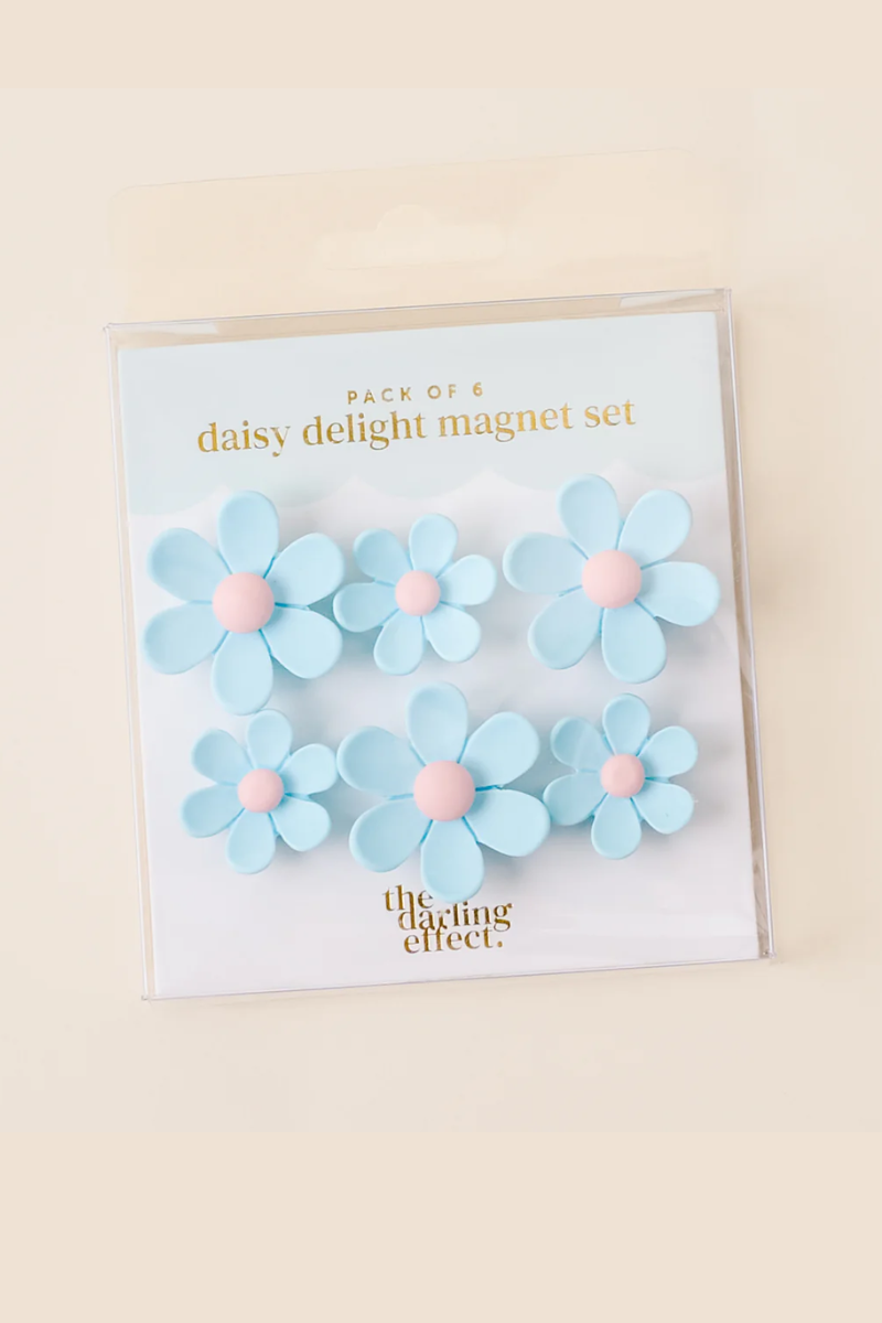 Blue Daisy Delight Magnet Set、mySite、hinf8tx79