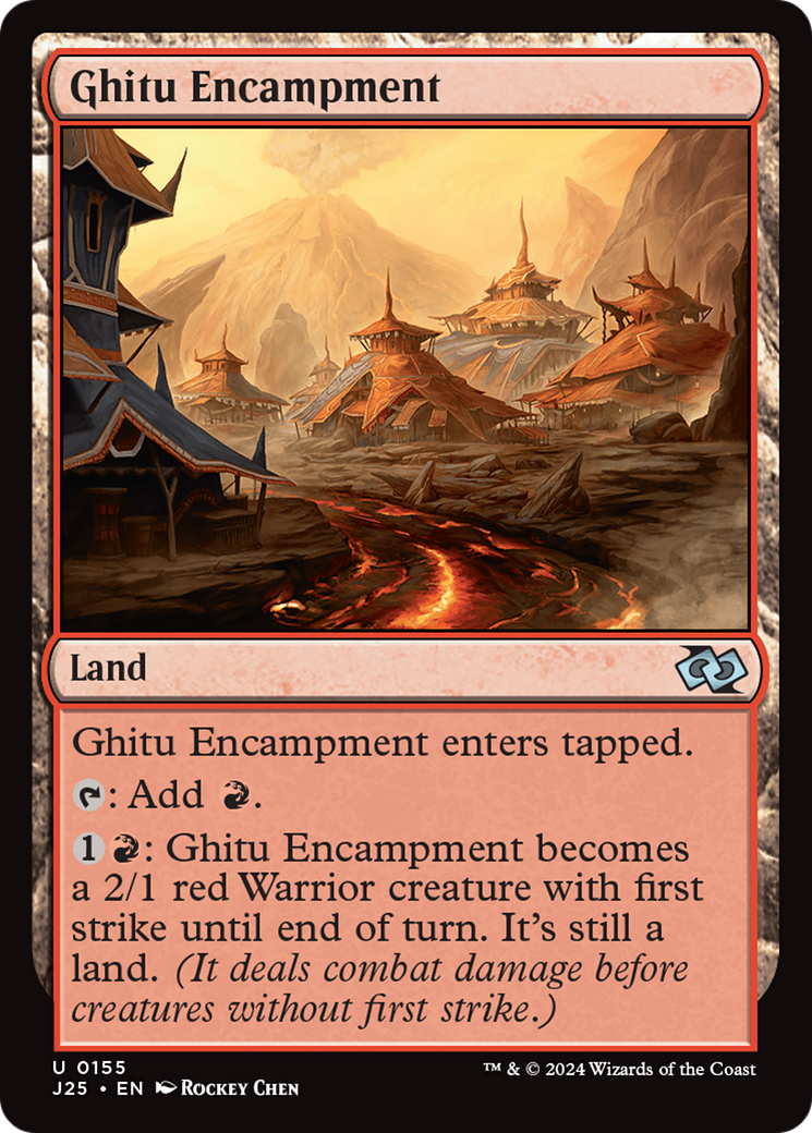 Ghitu Encampment Foundations Jumpstart、mySite、waistdrama