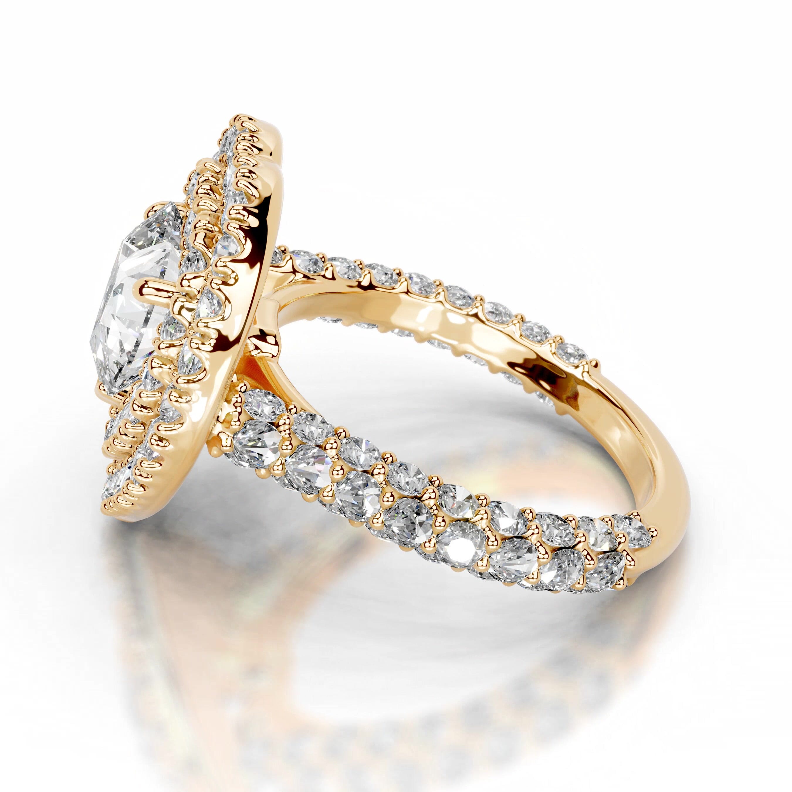 Rianna Lab Grown Diamond Ring - 18K Yellow Gold、mySite、hinf8tx79