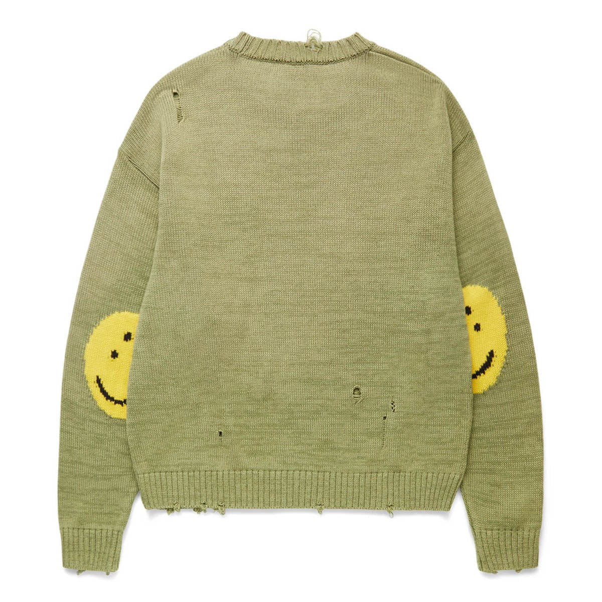 5G COTTON KNIT RAINBOWY PATCH CREW SWEATER、mySite、zt4zffjzw