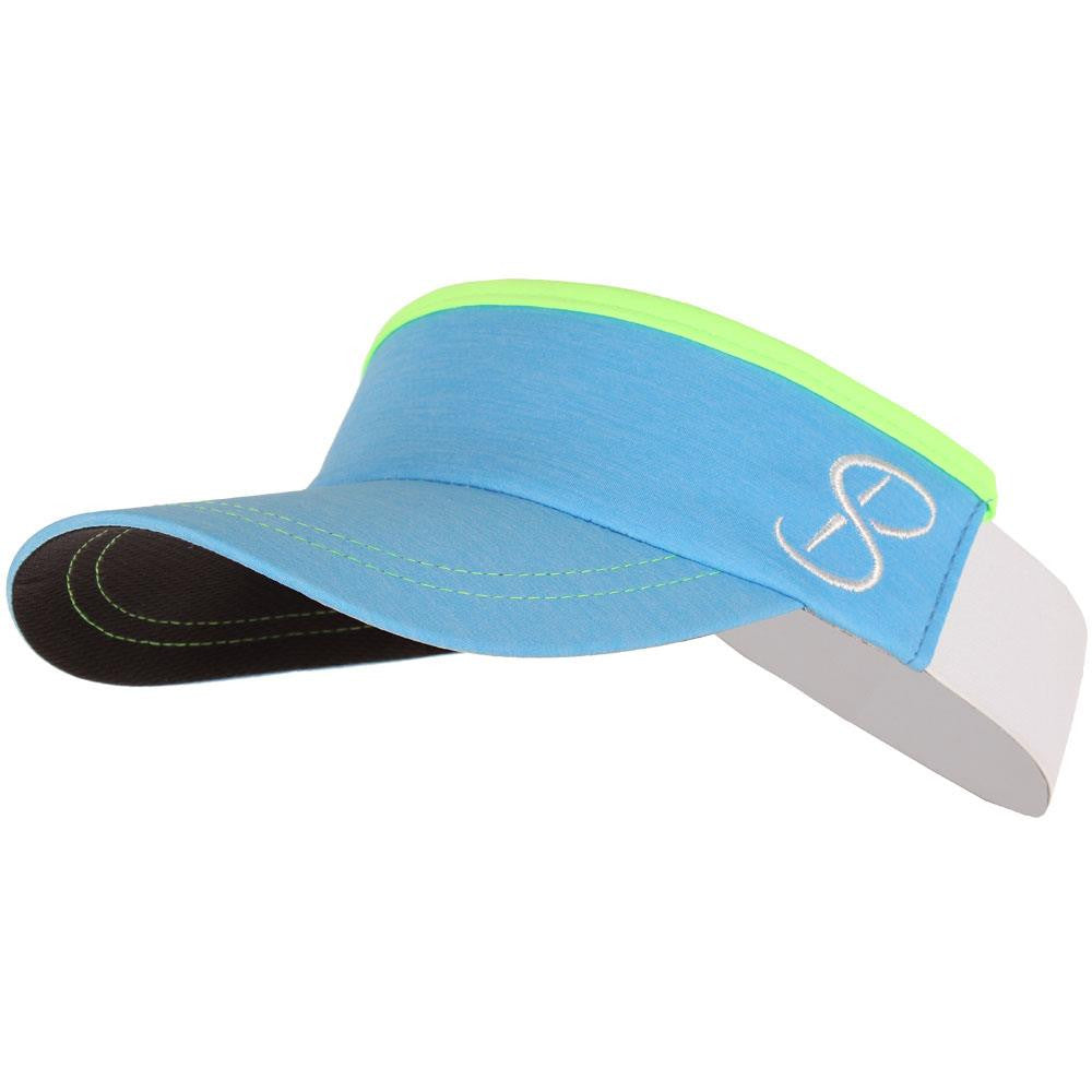 Sofibella Women's Triumph Elastic Visor Sky Blue