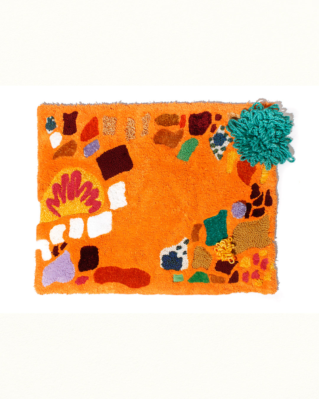 One of a Kind Orange Textile Wall Art、mySite、gigharbornorthrealestate