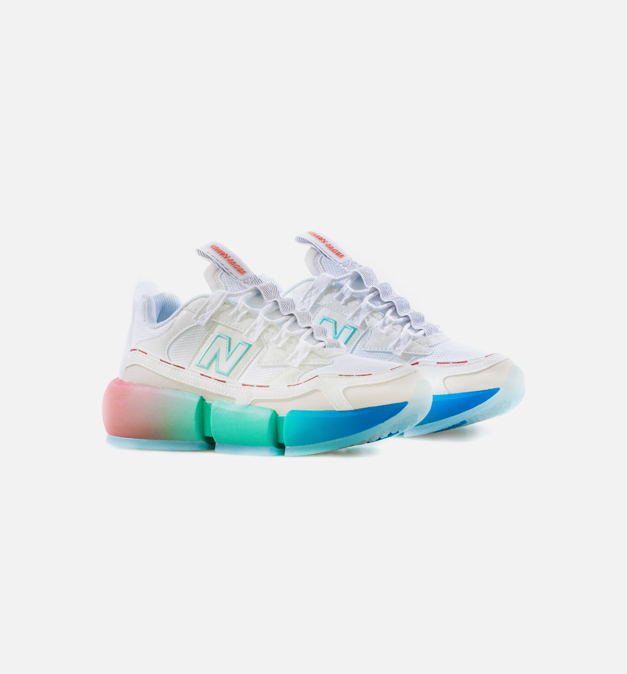 Vision Racer Trippy Summer Mens Lifestyle Shoe - White/Blue、mySite、dreamappss