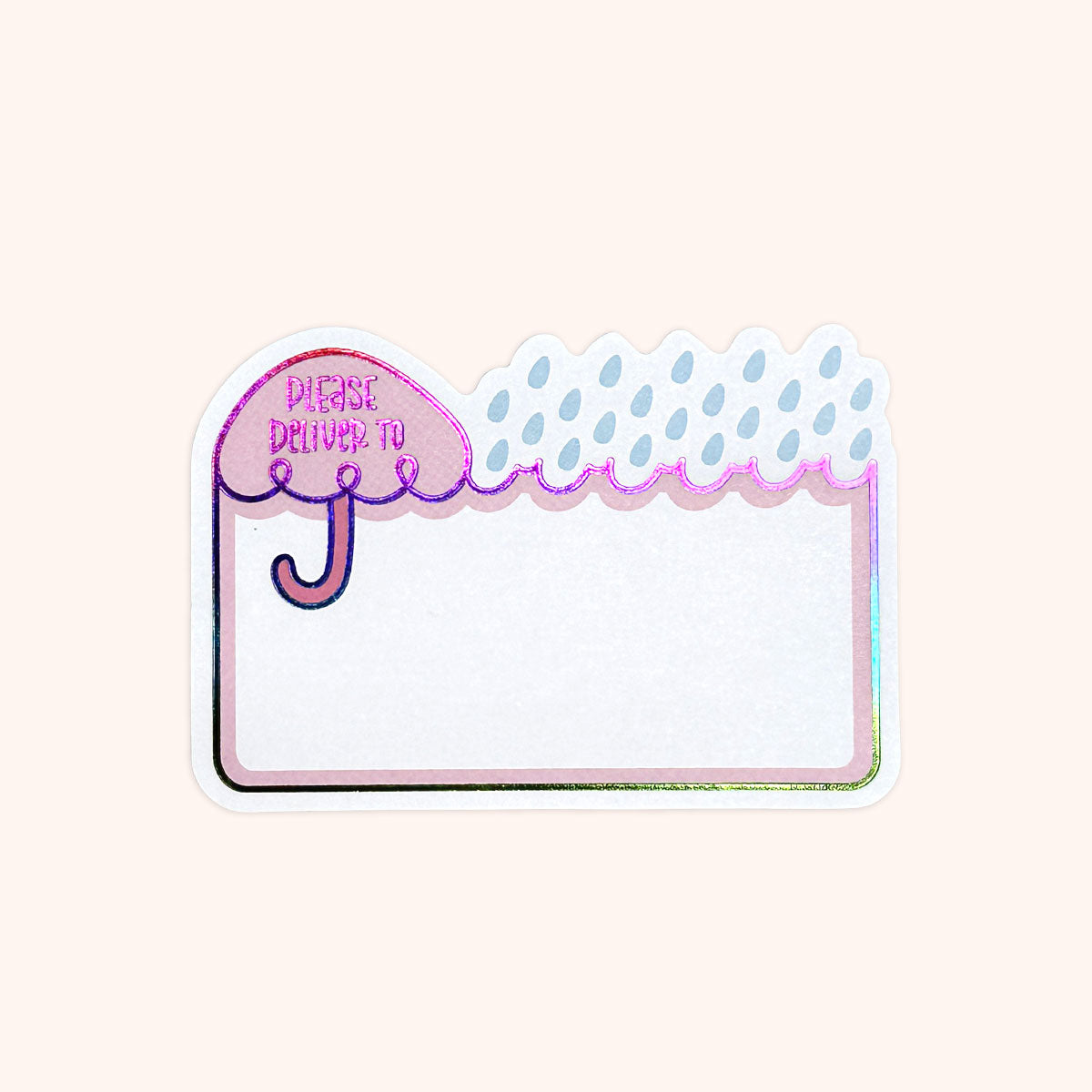  Happy Mail Rainbow Foil Mail Labels 15 Pack、mySite、ghnorth