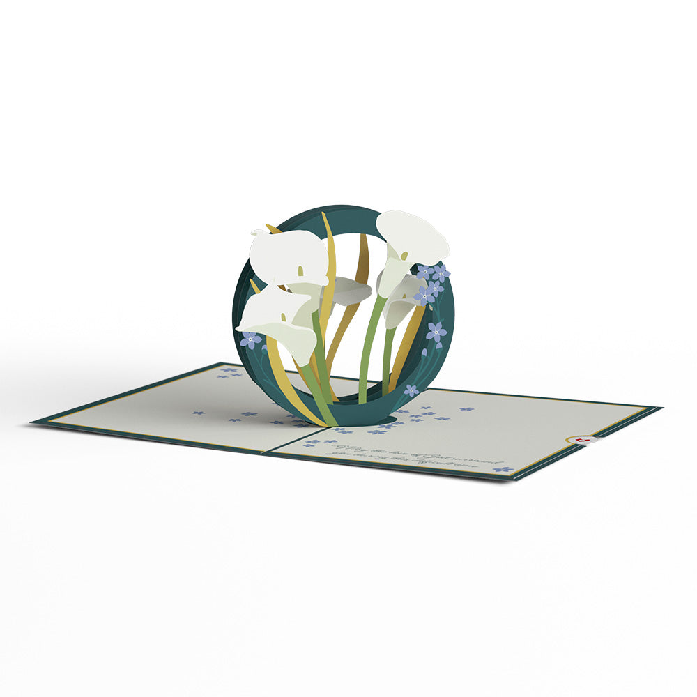 With Deepest Sympathy Pop-Up Card、mySite、solidvoid