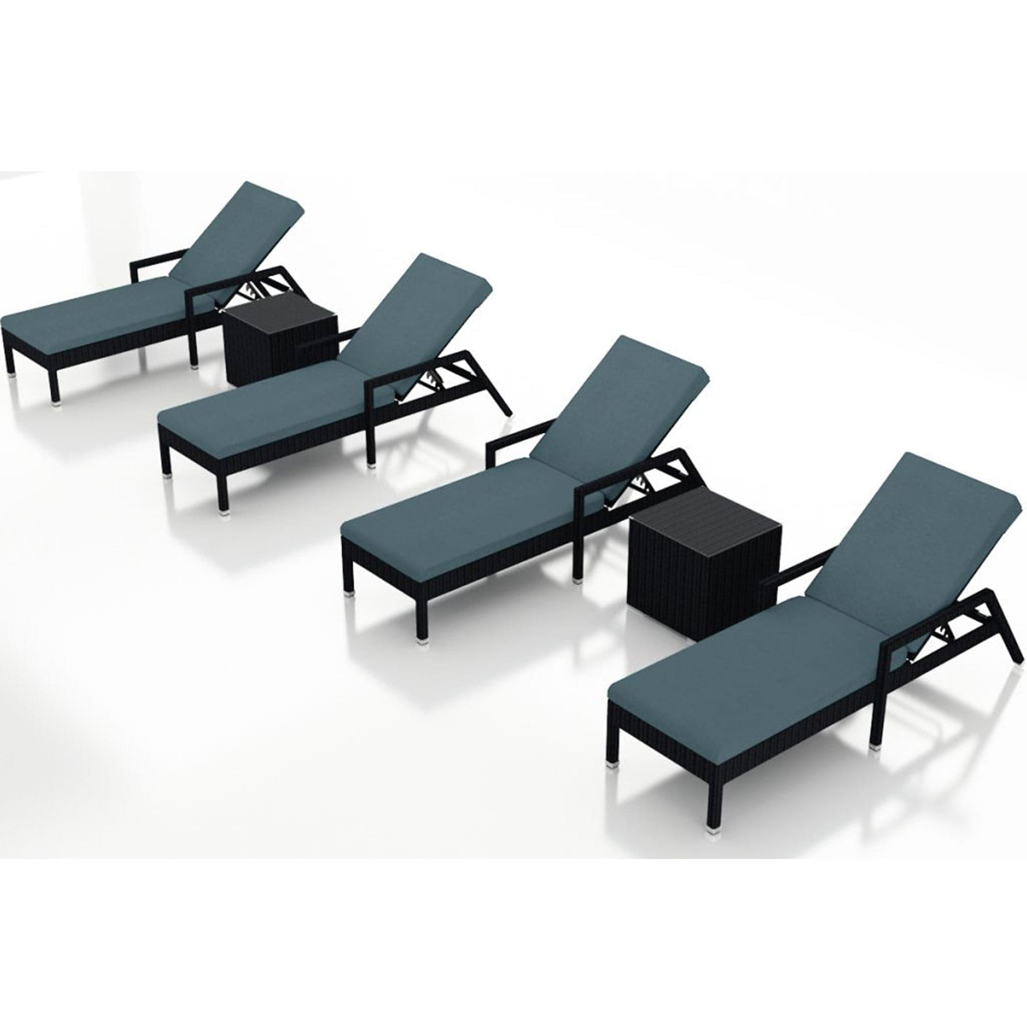 Urbana 6 Piece Reclining Chaise Lounge Set、mySite、neckold