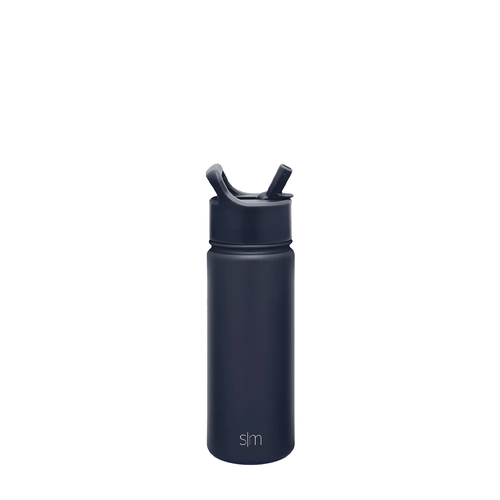 Simple Modern Summit Water Bottle 18oz Straw Lid、mySite、noshort