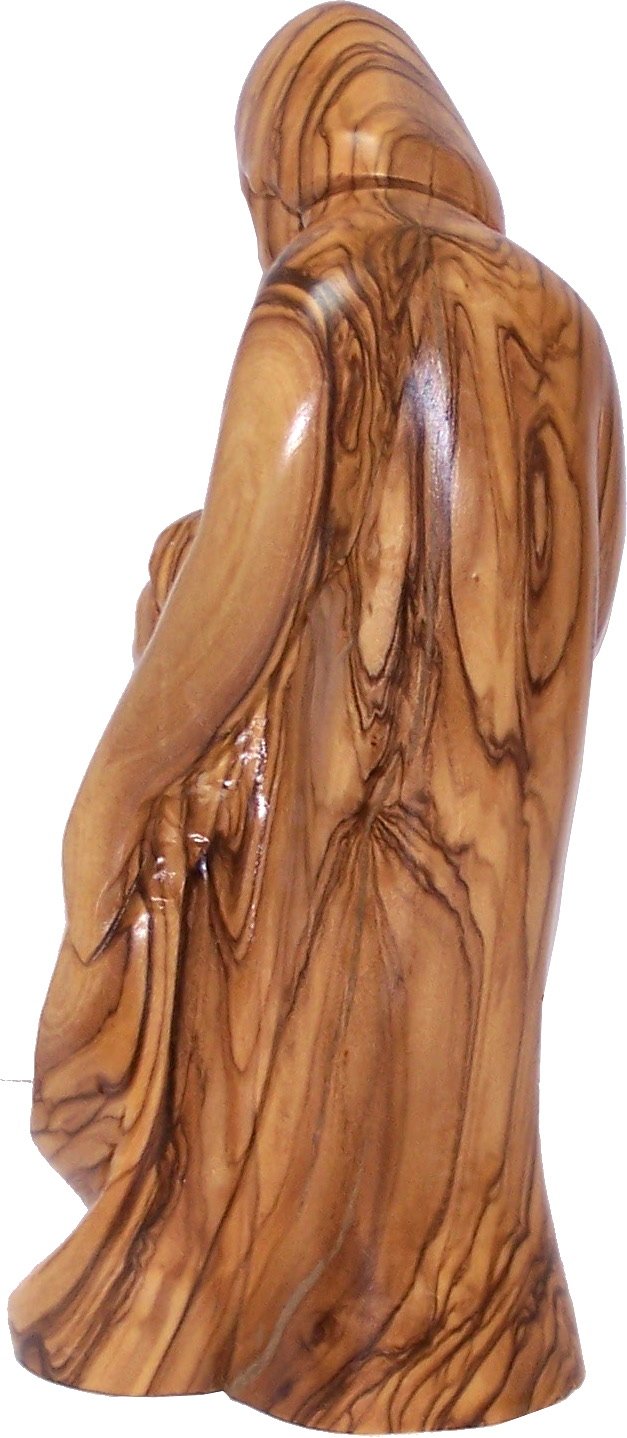  Holy Land Market Olive Wood Holy Family Statue (7.2 Inches)、mySite、elrpsem3k