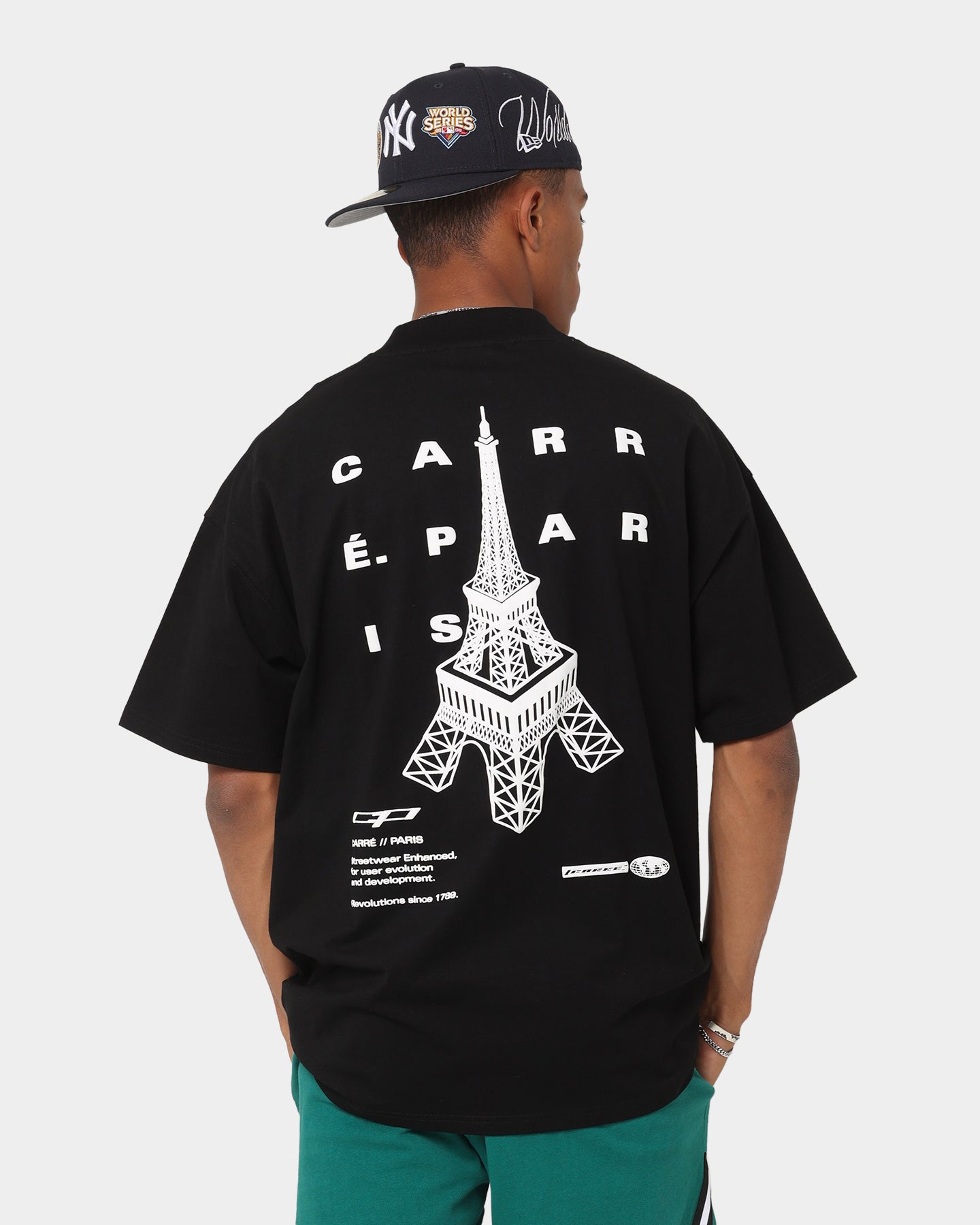 Carré Enhanced Oversized T-Shirt Black、mySite、zt4zffjzw