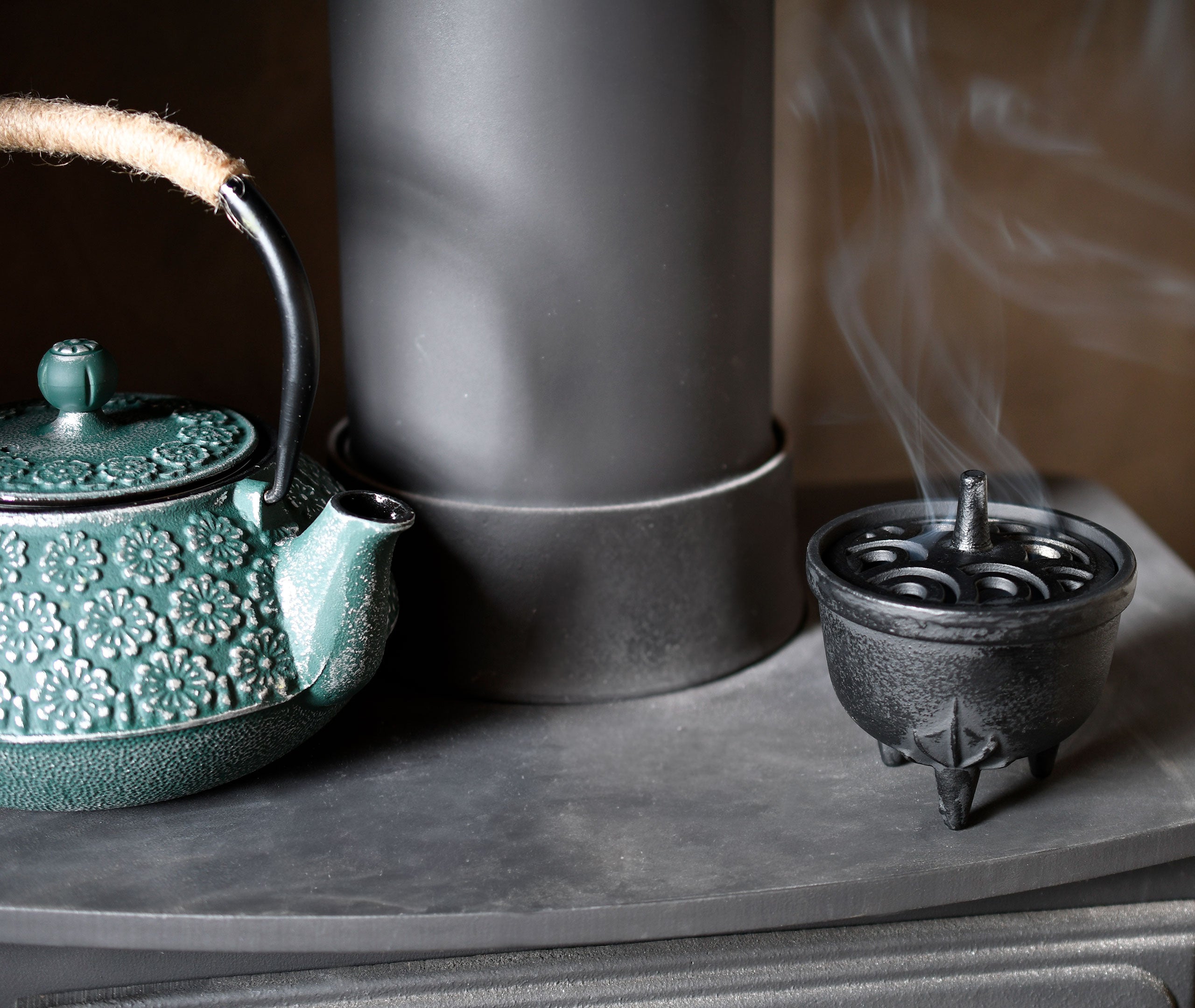 Cast Iron Fountain Incense Burner、mySite、topwebapps
