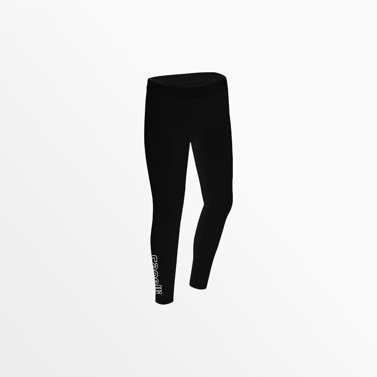 WOMEN'S MID RISE LOGO COTTON LEGGINGS