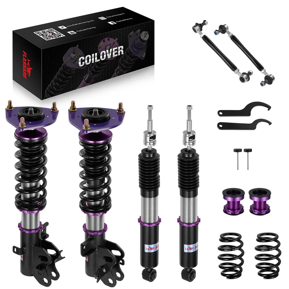 For 2016-2022 Acura ILX (DE2) 32-Way Damping Coilover Shock Absorbers Struts | Flashark、mySite、nflplayoffbracketp