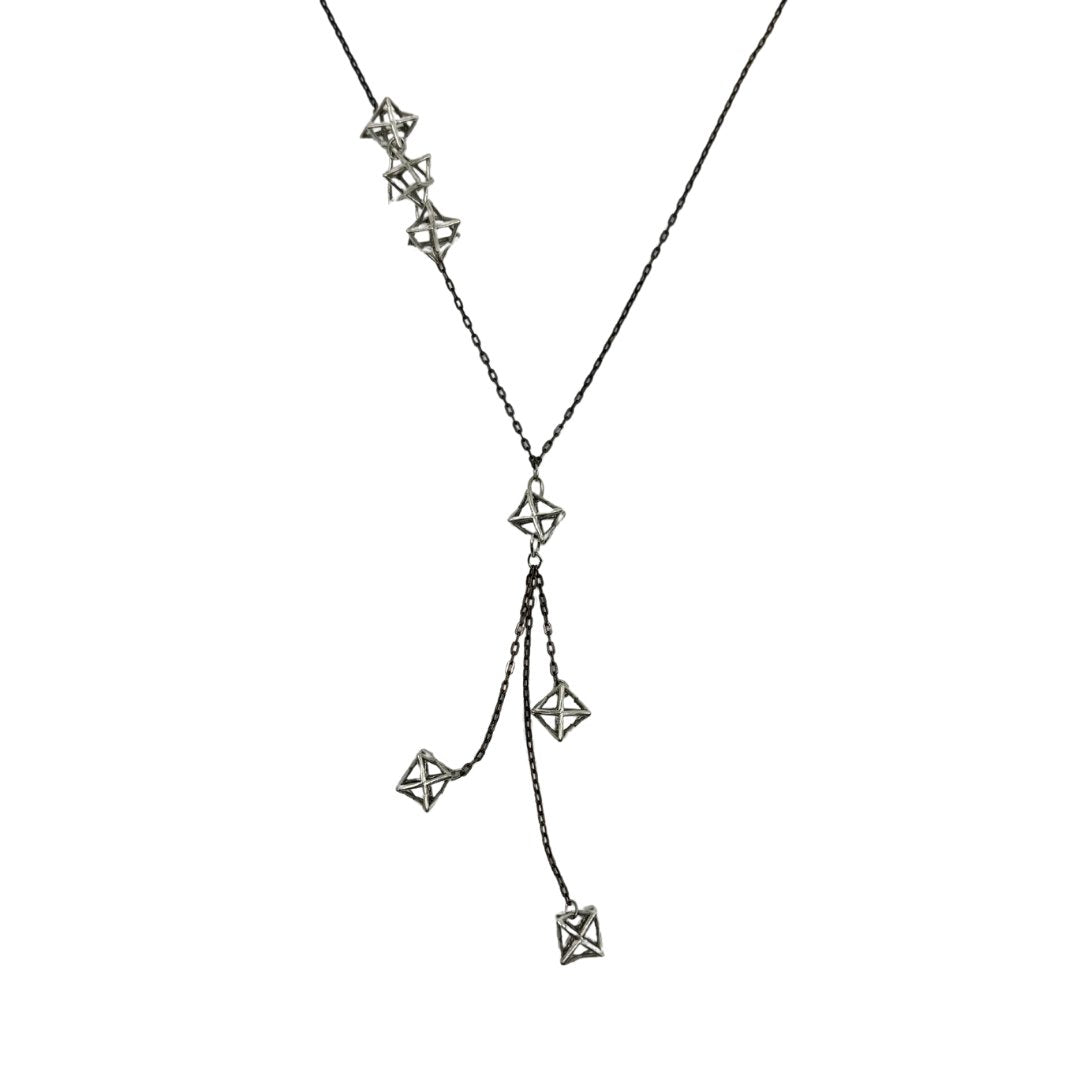  Sterling Falling Stars Necklace、mySite、elrpsem3k