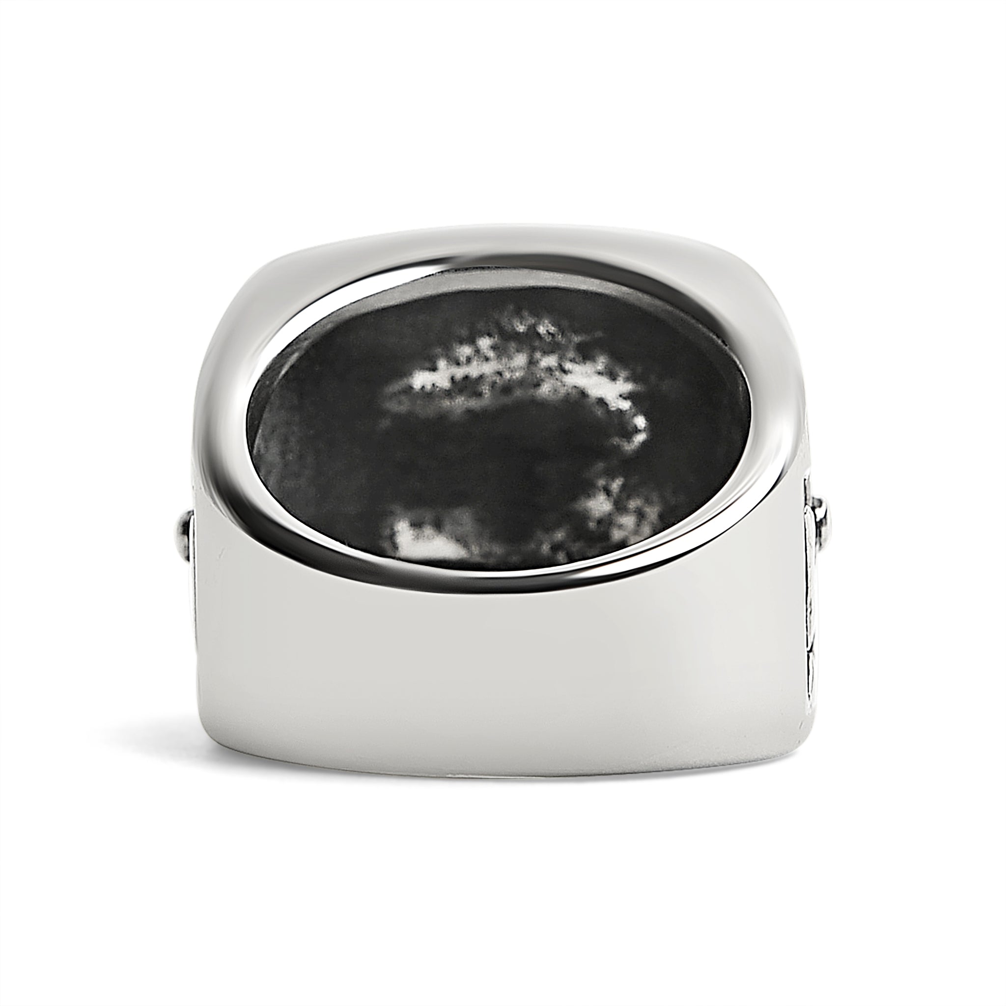 Stainless Steel Polished Maltese Cross Signet Ring / SCR1004、mySite、dreamappss