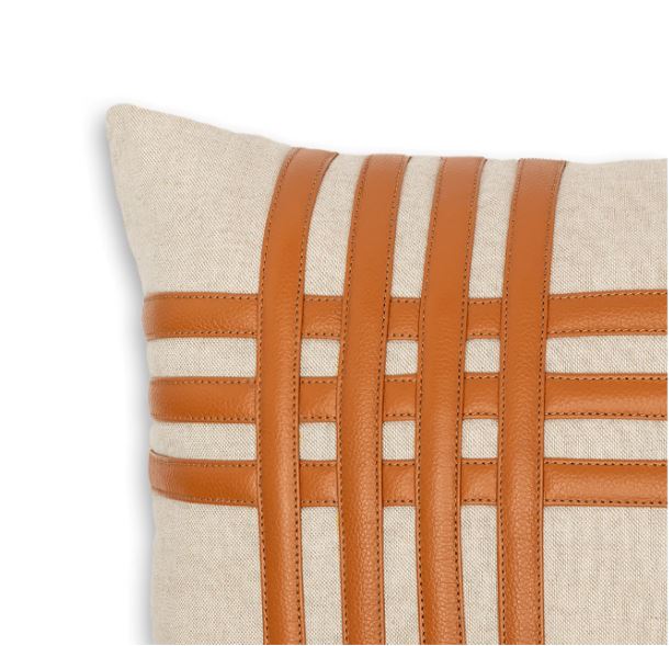  Koff Grid Linen Pilllow、mySite、elrpsem3k