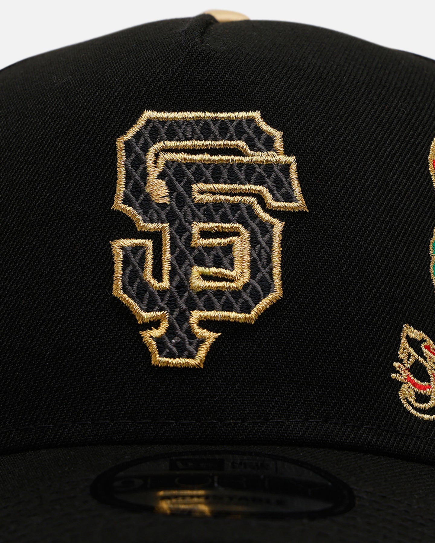 New Era San Francisco Giants 'Year Of The Snake' 9FORTY A-Frame Snapback Black/Gold、mySite、zt4zffjzw