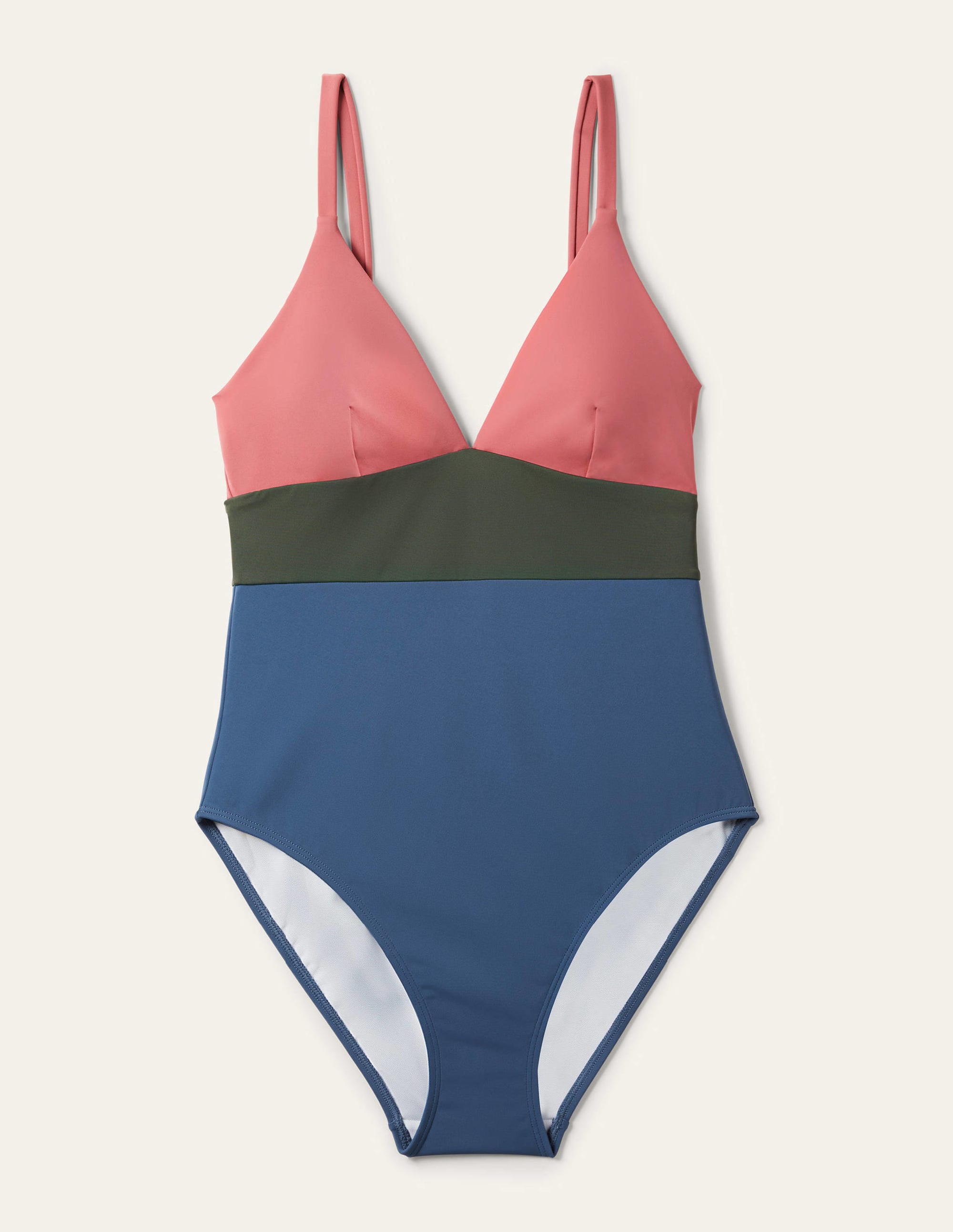  Arezzo V-neck Panel Swimsuit-Globe Colourblock、mySite、ashleygrahame