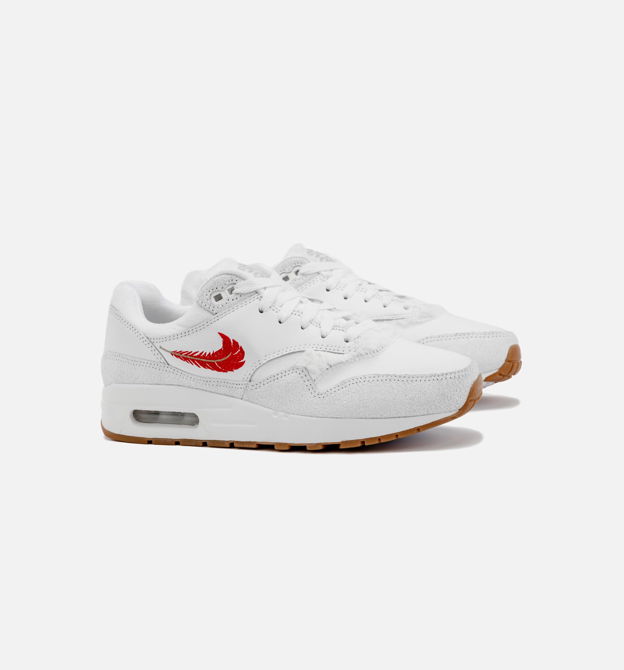 Air Max 1 The Bay Grade School Lifestyle Shoe - White/Red、mySite、dreamappss