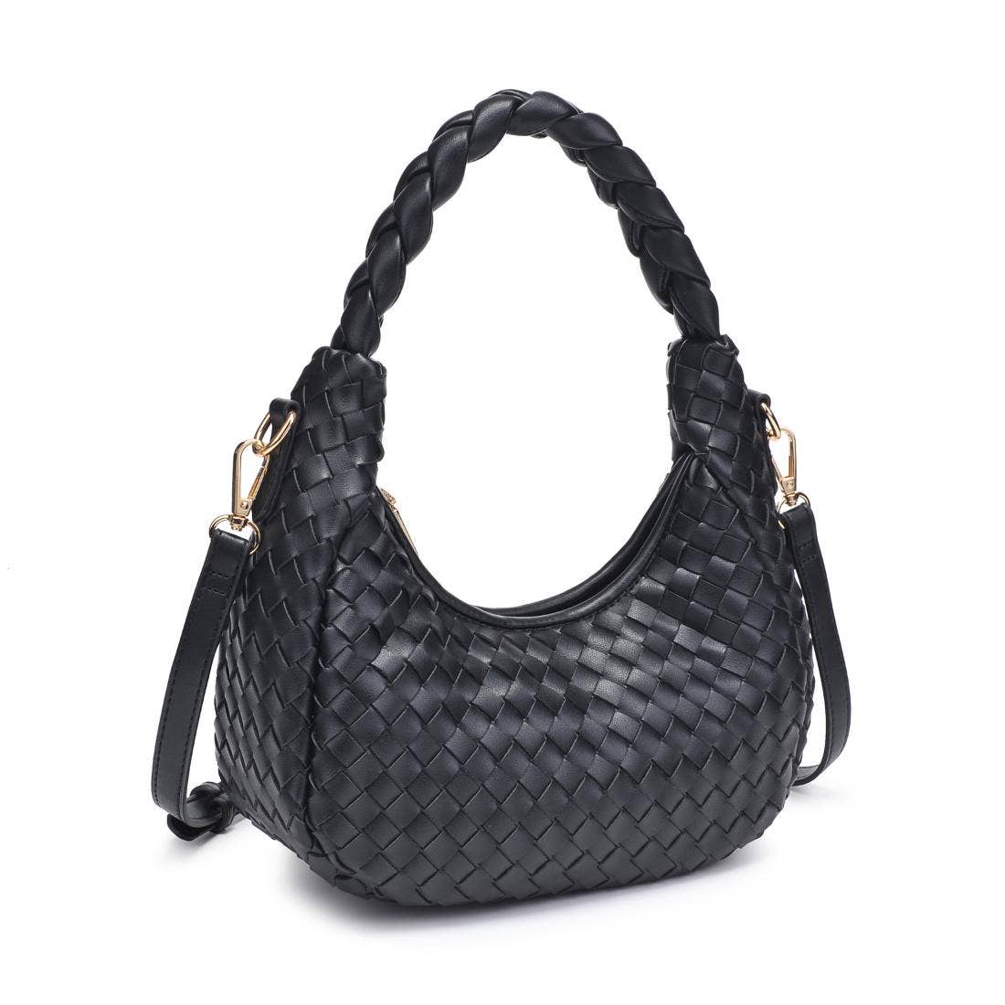 Laken Woven Shoulder Bag Crossbody、mySite、garagedoors4me