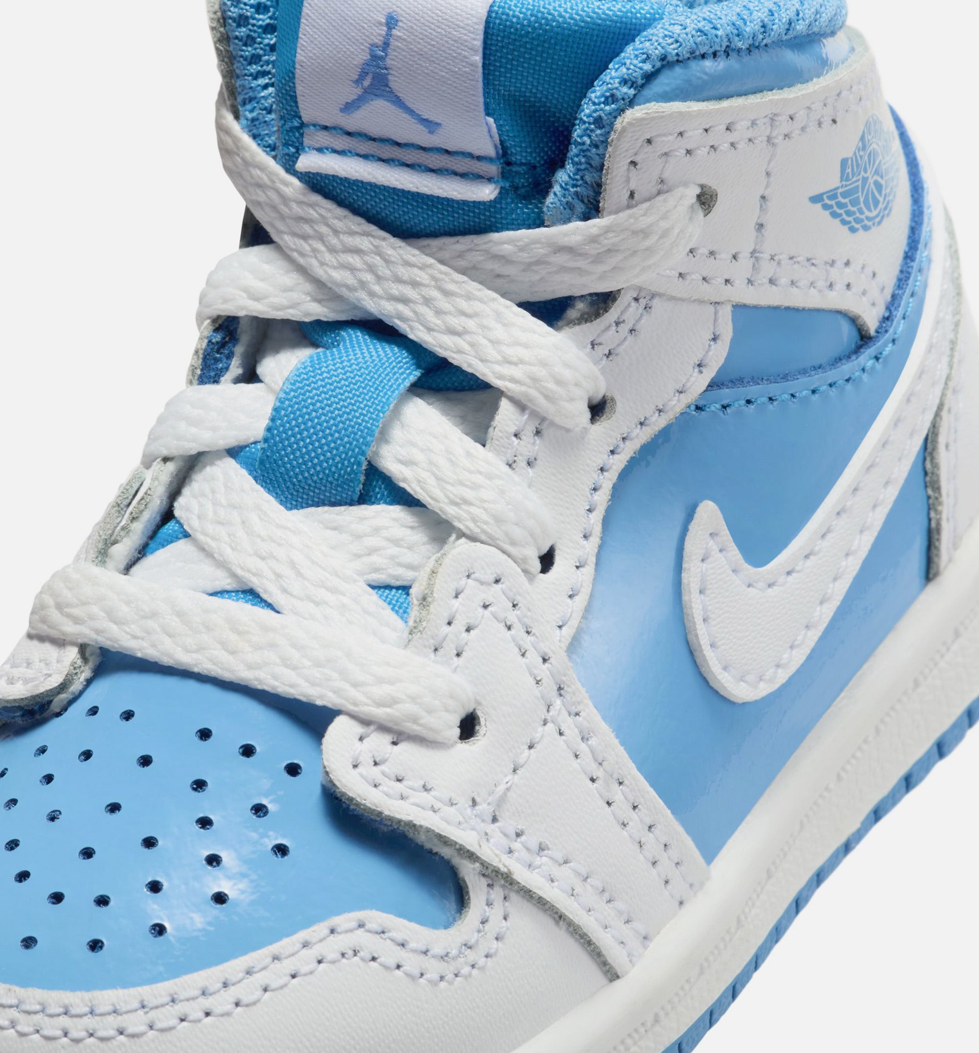 Air Jordan 1 Mid Legend Blue Infant Toddler Lifestyle Shoe - White/Legend Blue、mySite、dreamappss