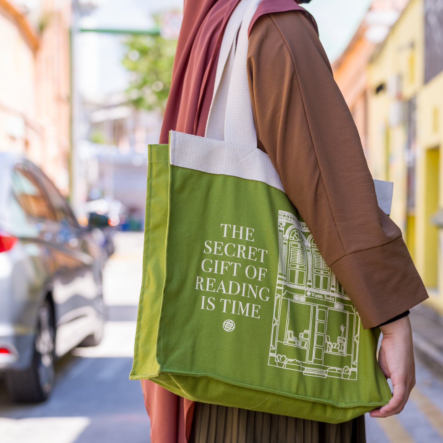 Wardah Books Canvas Tote、mySite、topwebapps