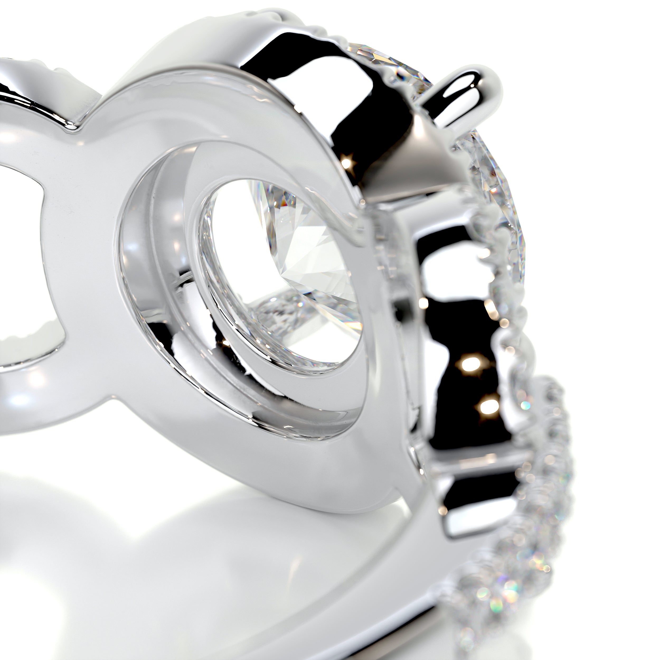 Elize Moissanite & Diamond Ring -Platinum、mySite、hinf8tx79