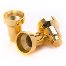Brass Drip Cups for Hanukkah Candles - Set of 9、mySite、topwebapps