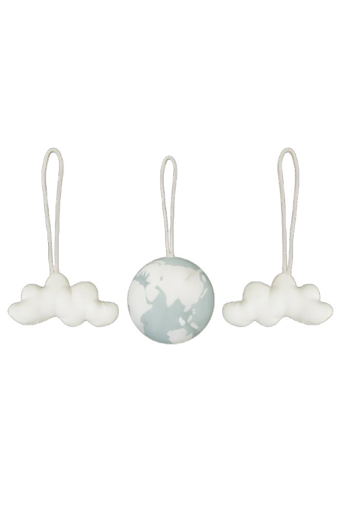 SET OF 3 RATTLE TOY HANGERS WORLD SET、mySite、gigharbornorthrealestate